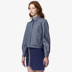 Donna K-Way Giacche Corte^ISARTHE CHAMBRAY 3L
