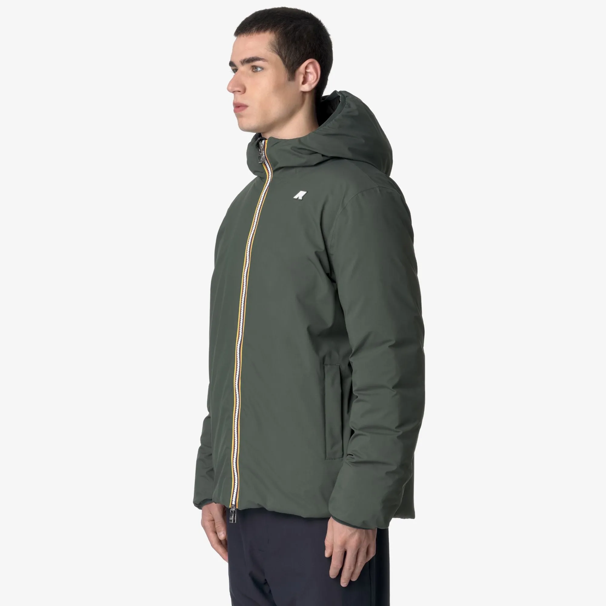 Uomo K-Way Giacche Corte^JACK ST THERMO REVERSIBLE