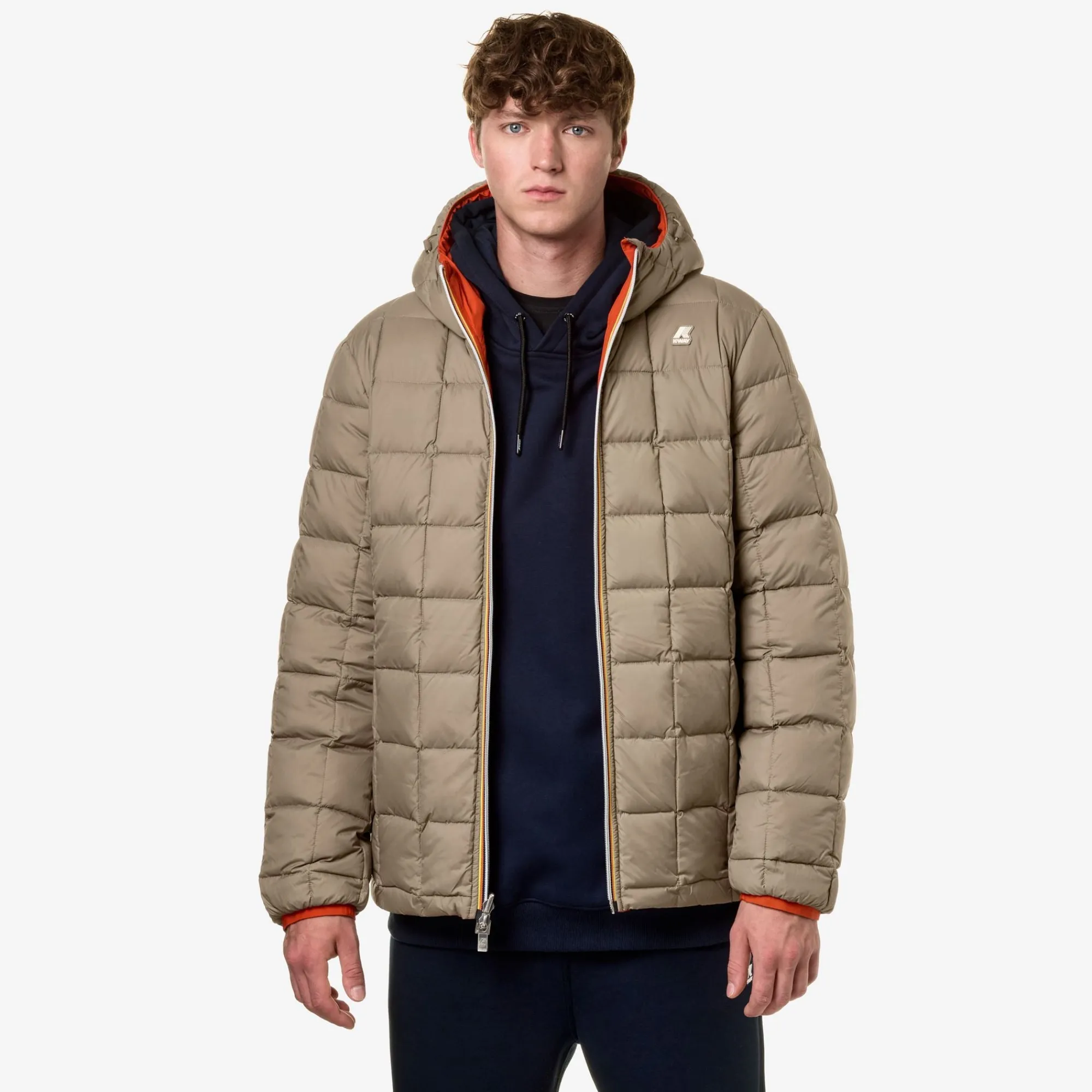 Uomo K-Way Giacche Corte^JACK ST THERMO REVERSIBLE