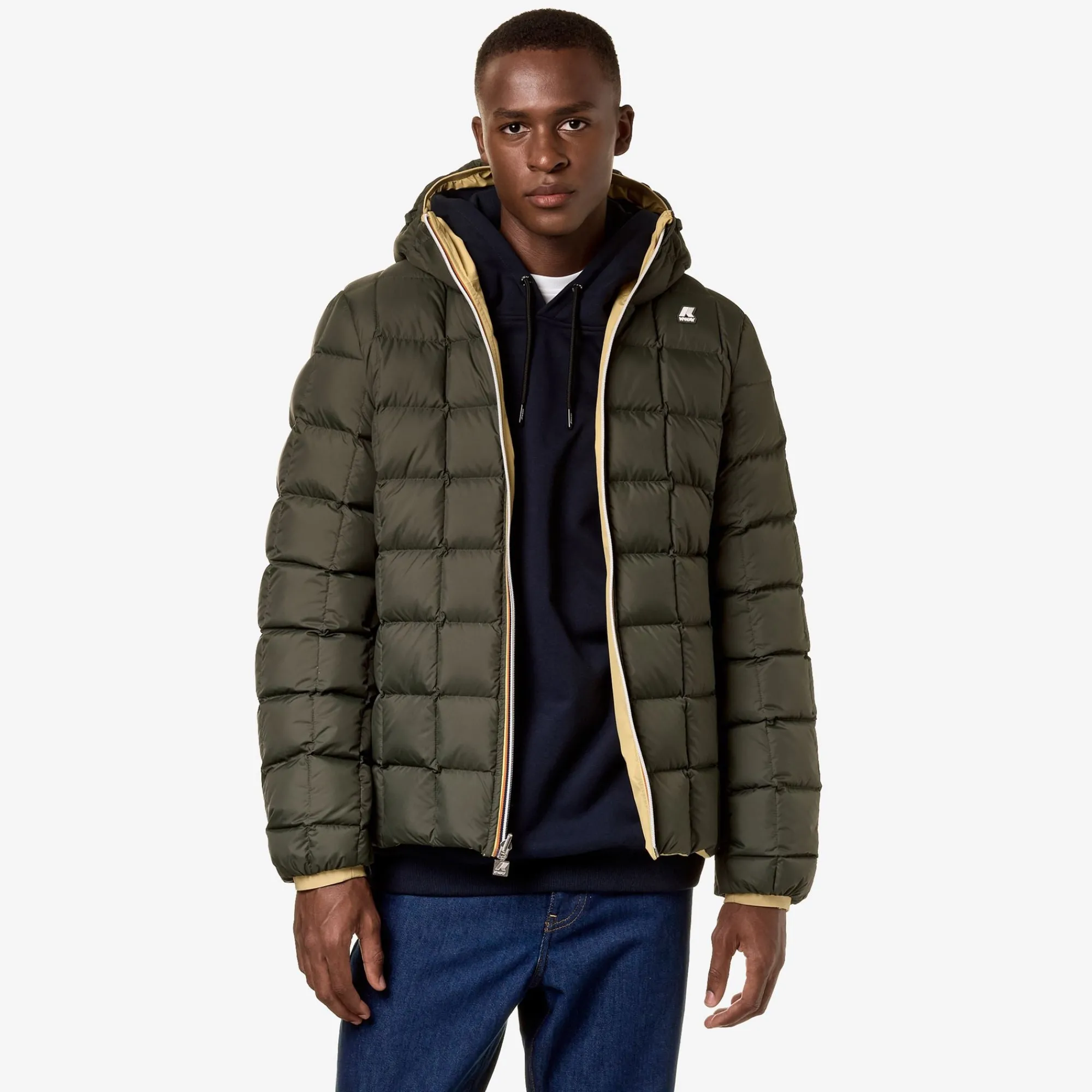 Uomo K-Way Giacche Corte^JACK ST THERMO REVERSIBLE