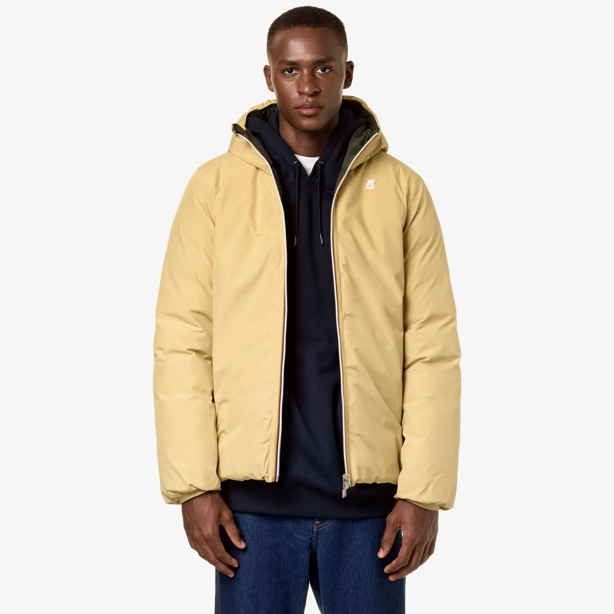 Uomo K-Way Giacche Corte^JACK ST THERMO REVERSIBLE