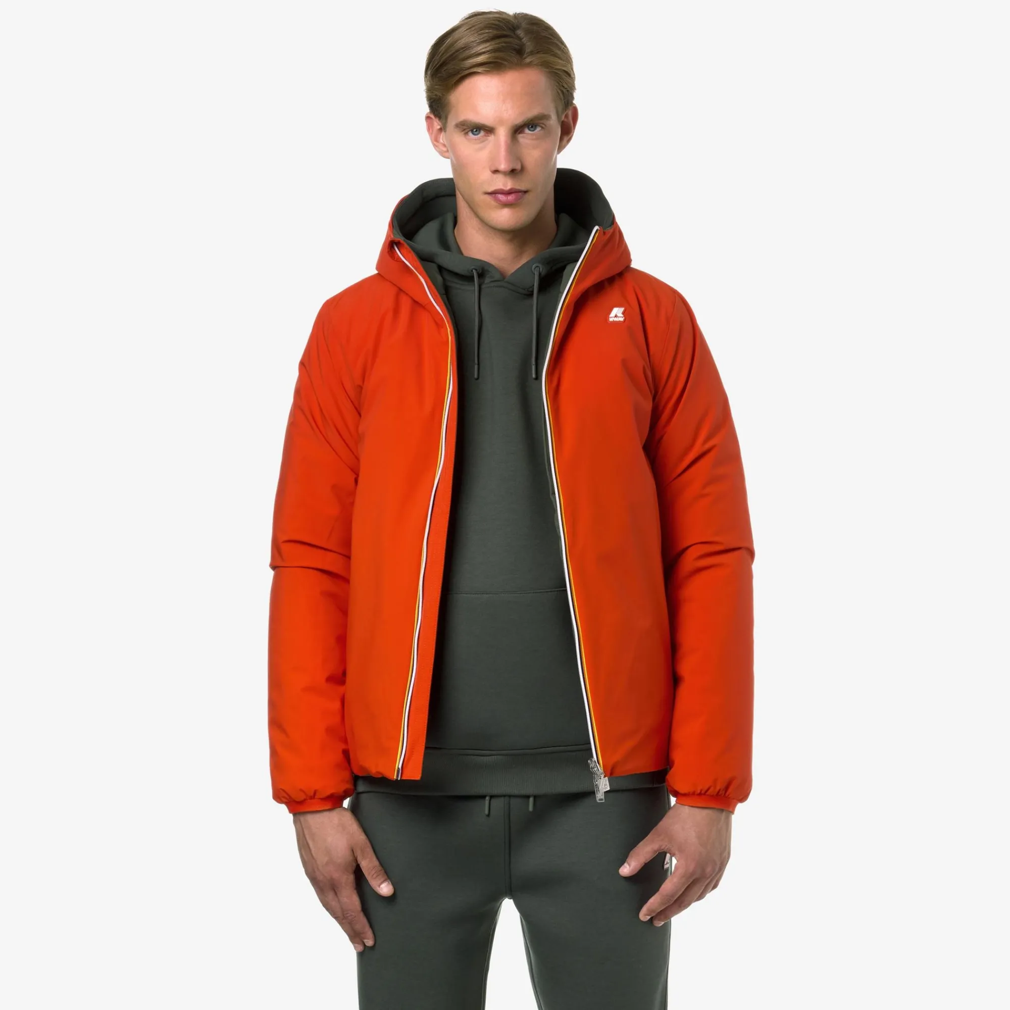 Uomo K-Way Giacche Corte^JACK ST WARM REVERSIBLE