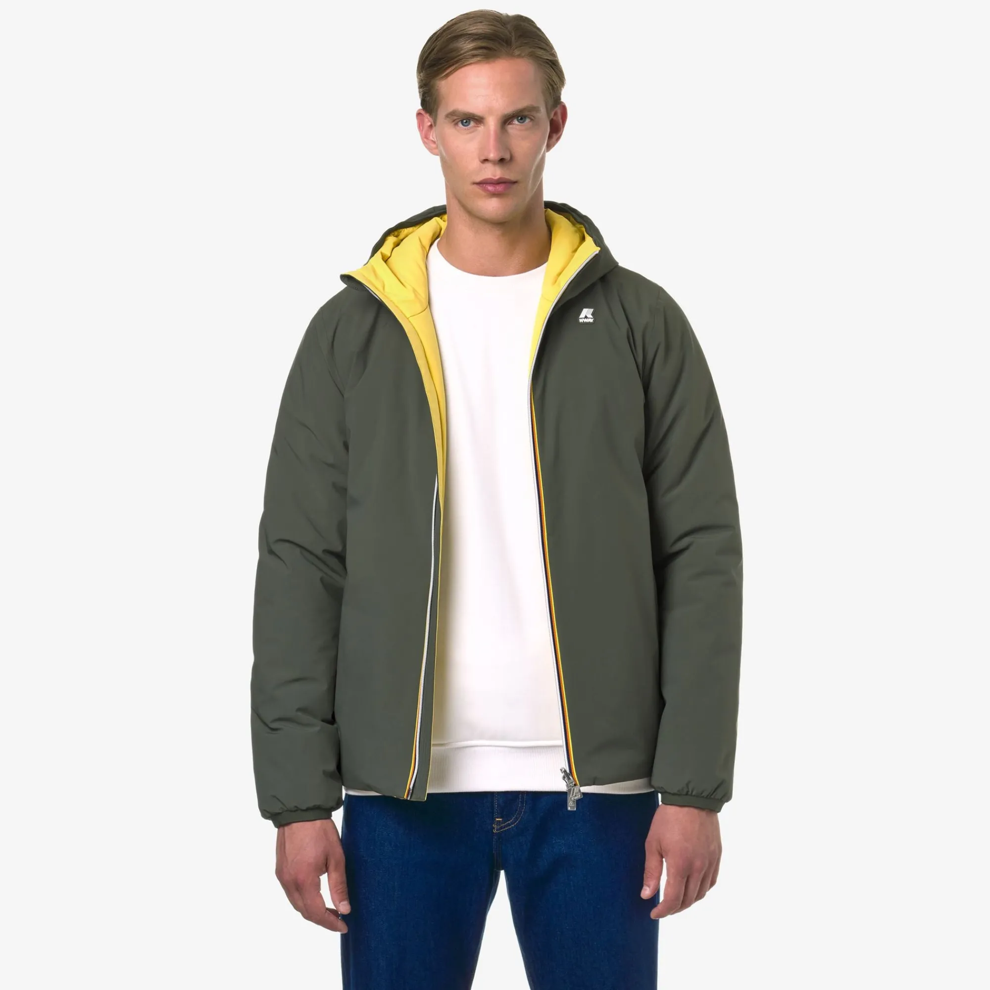 Uomo K-Way Giacche Corte^JACK ST WARM REVERSIBLE