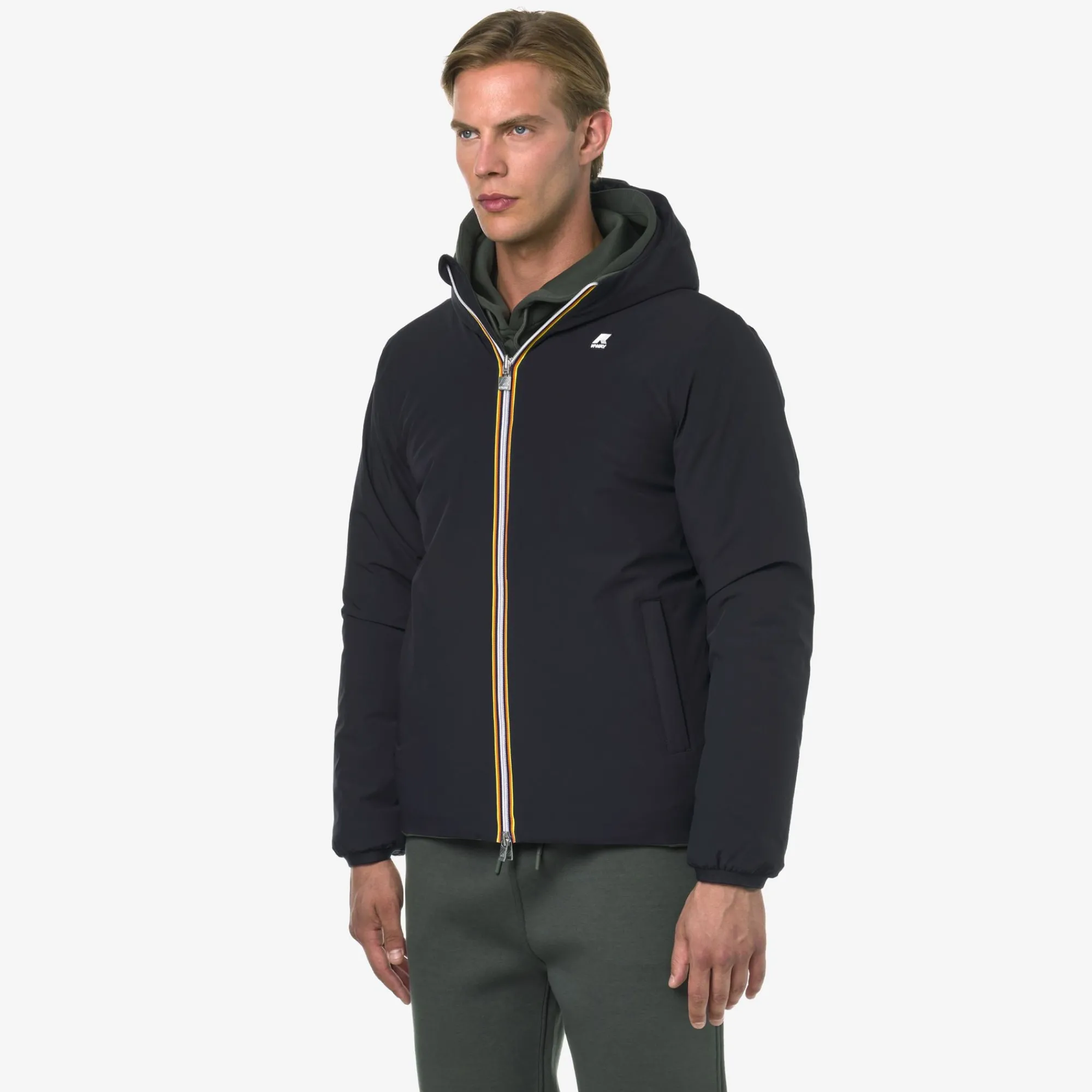 Uomo K-Way Giacche Corte^JACK ST WARM REVERSIBLE
