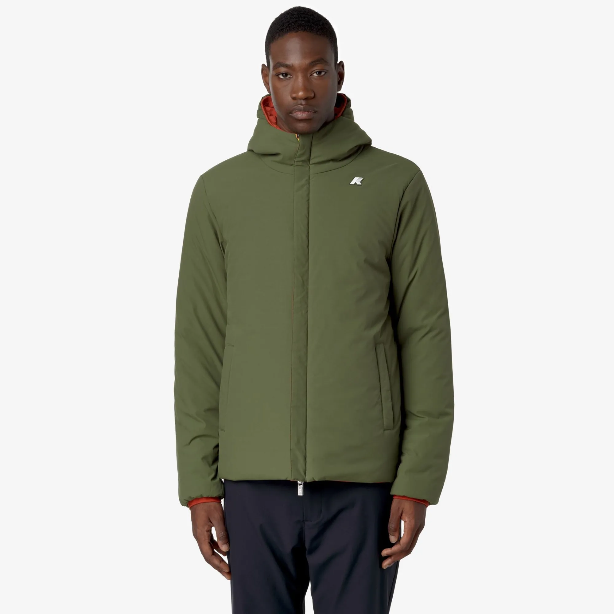 Uomo K-Way Giacche Corte^JACK ST WARM REVERSIBLE