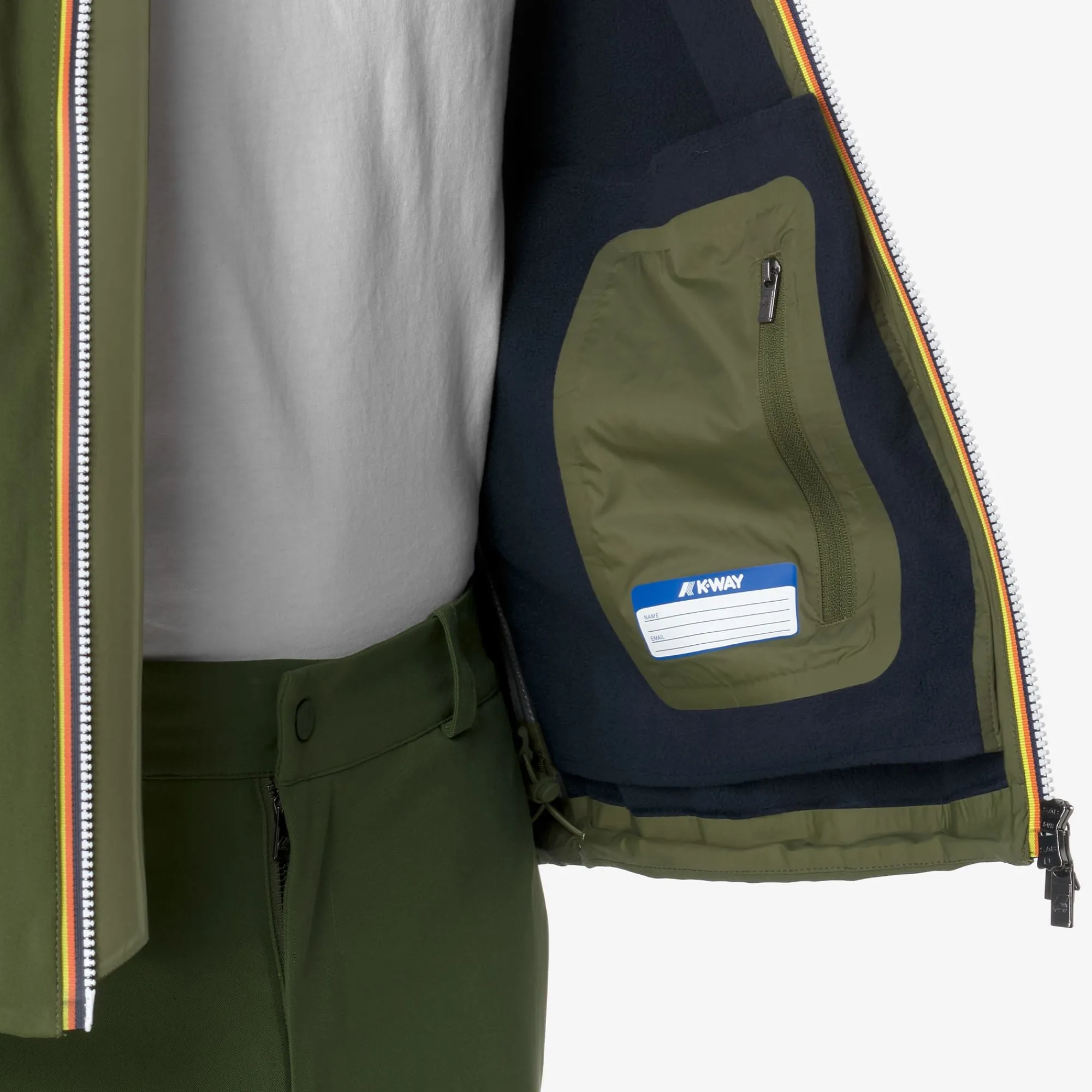 Uomo K-Way Giacche Corte^JACKO BONDED