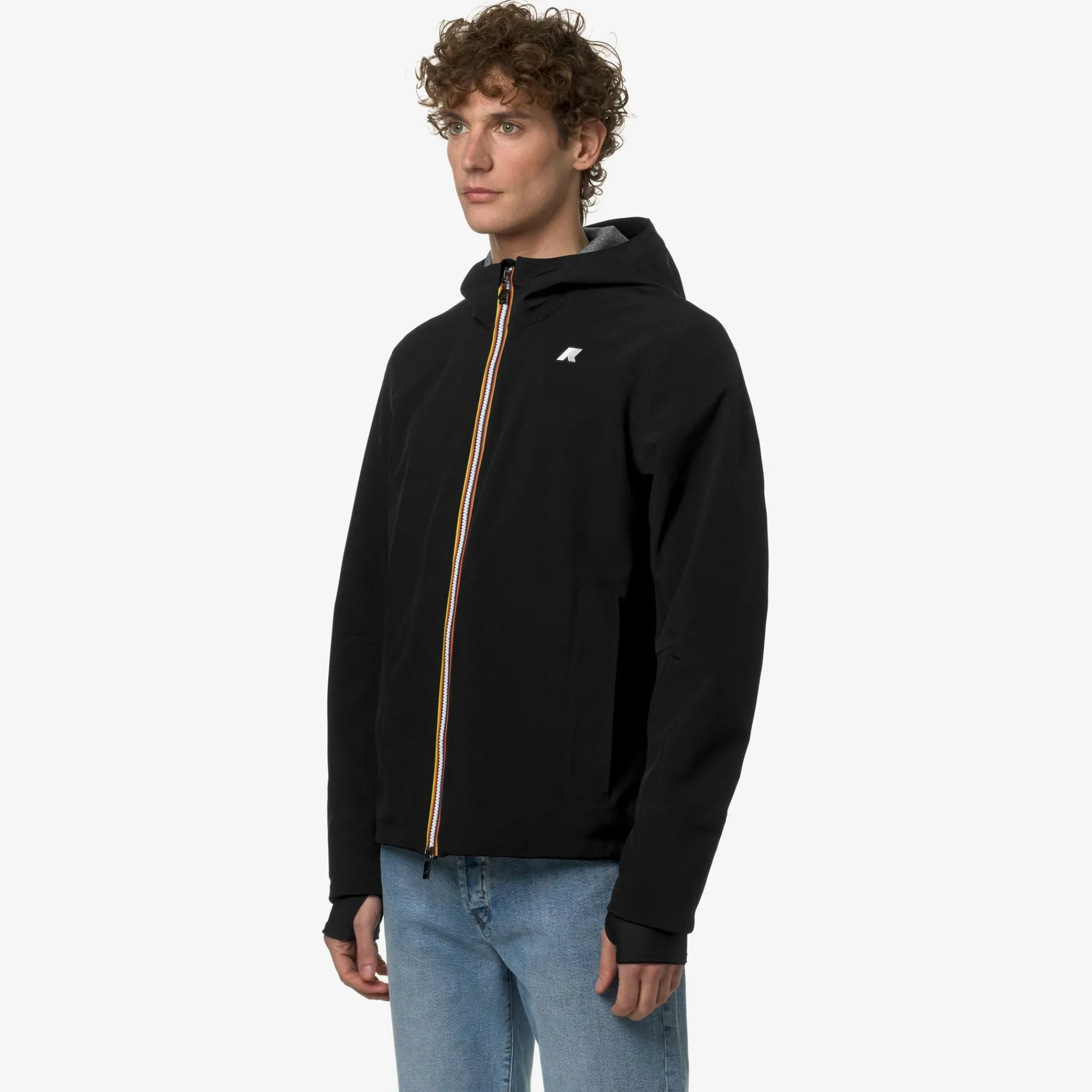 Uomo K-Way Giacche Corte^JACKO BONDED JERSEY