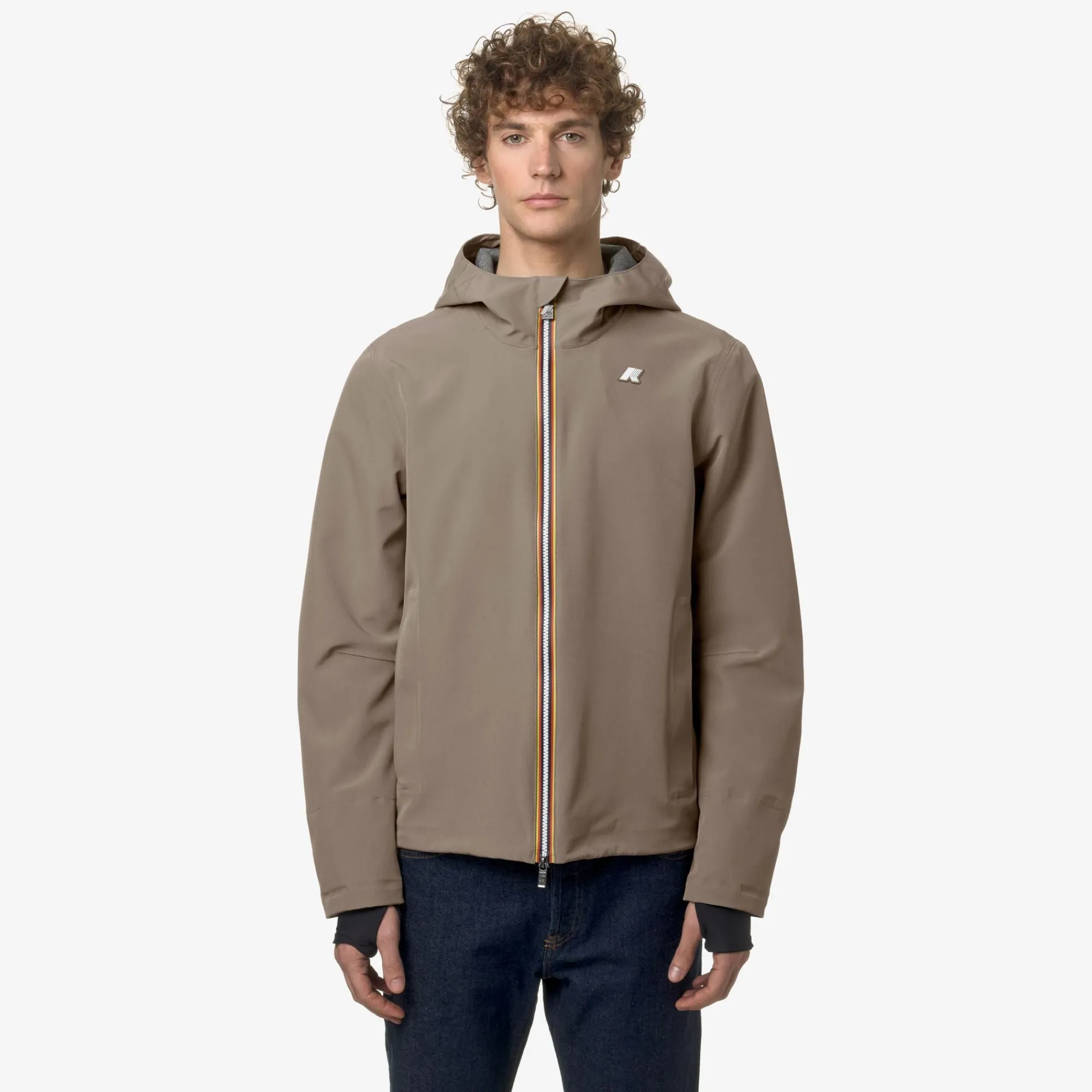 Uomo K-Way Giacche Corte^JACKO BONDED JERSEY