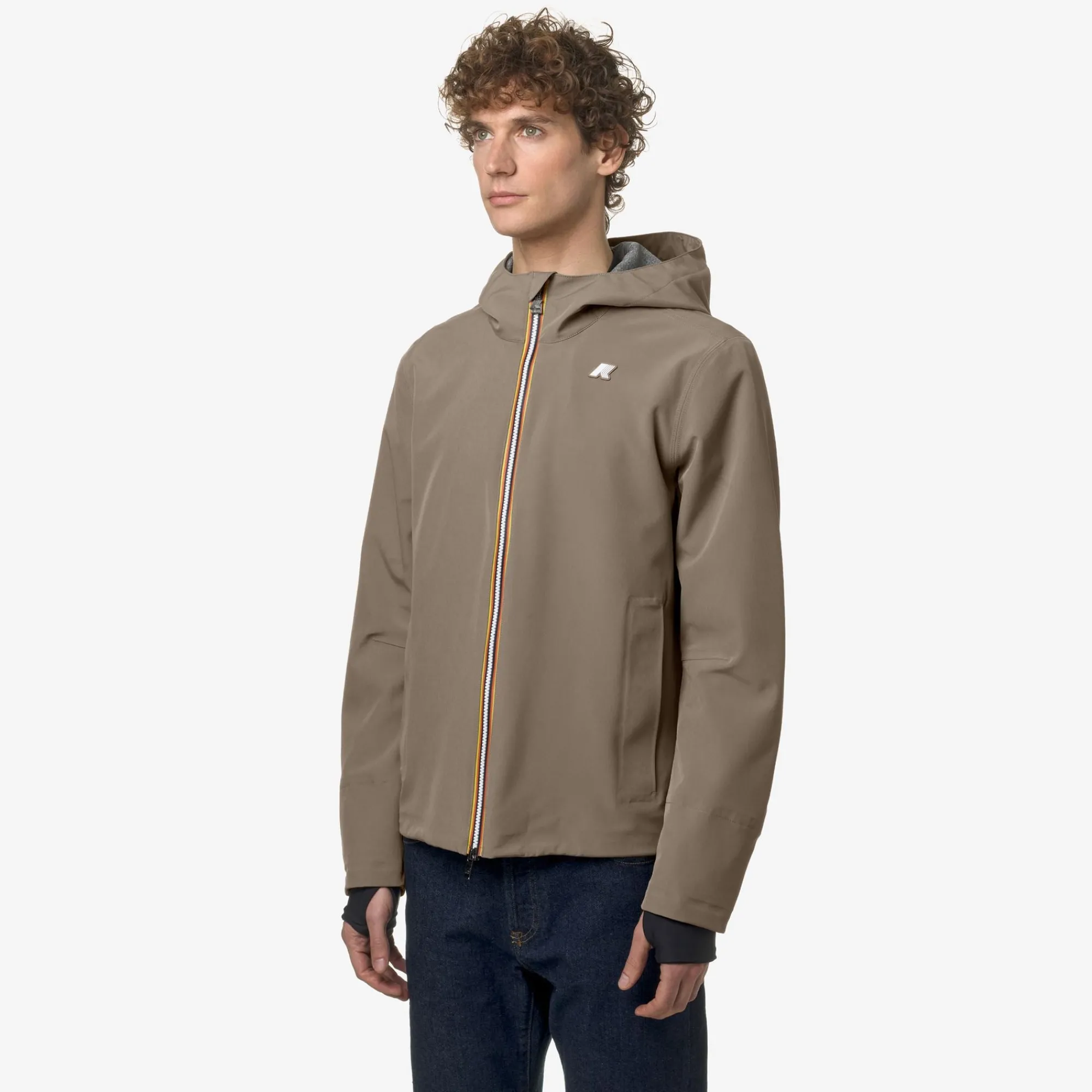 Uomo K-Way Giacche Corte^JACKO BONDED JERSEY