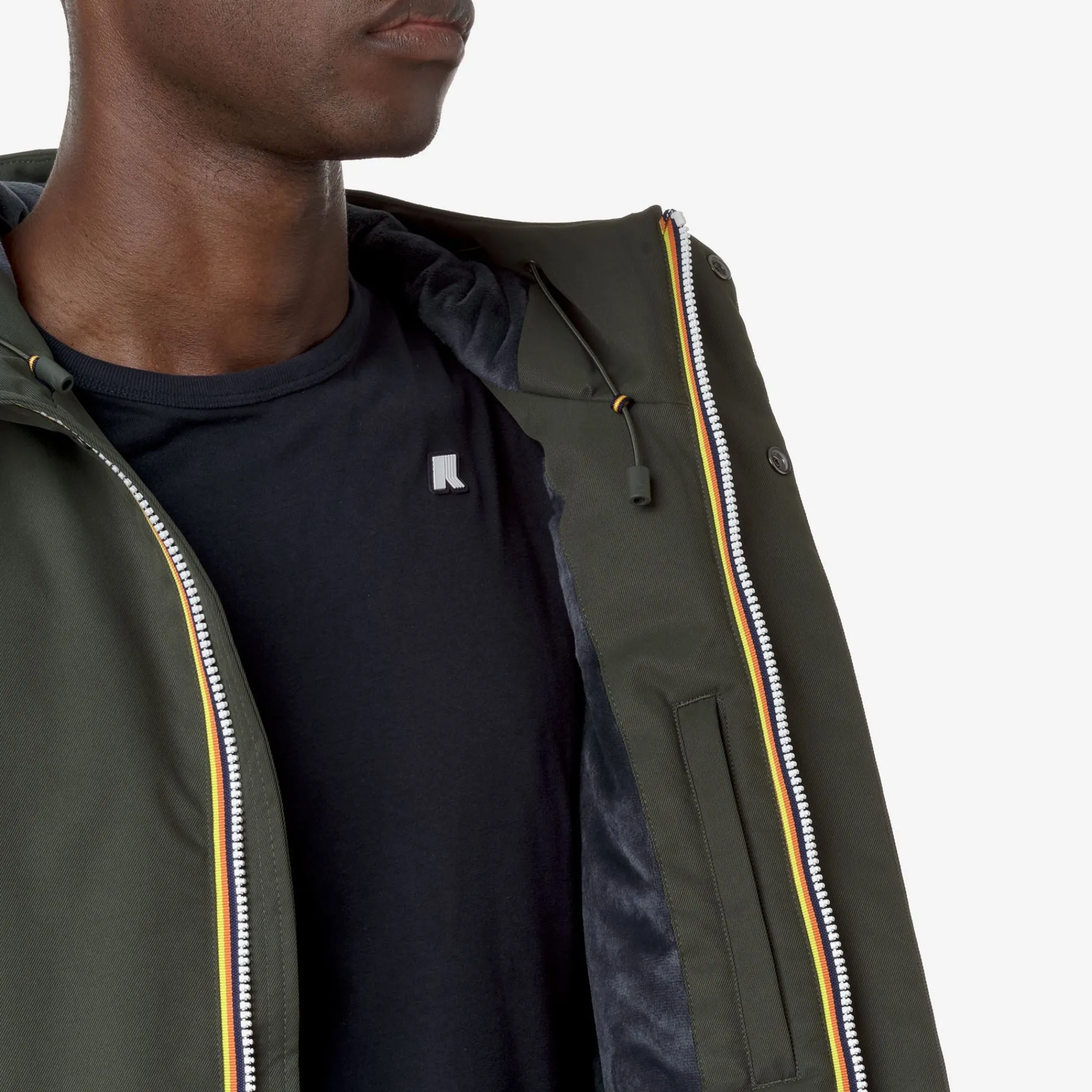 Uomo K-Way Giacche Corte^JACKO TWILL MARMOTTA