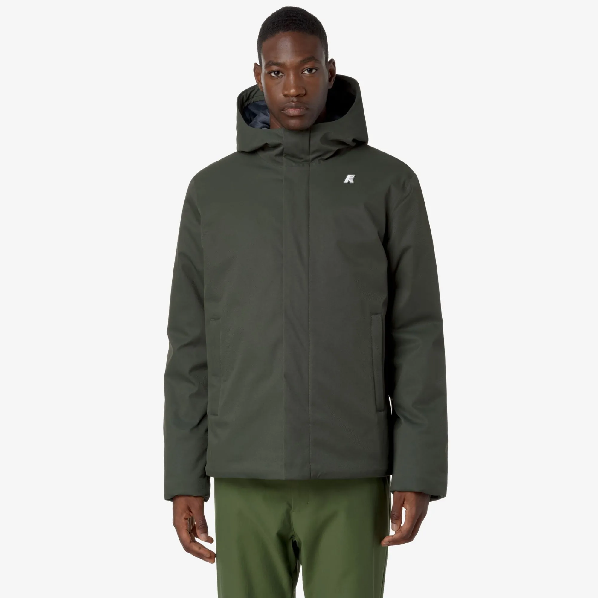 Uomo K-Way Giacche Corte^JACKO TWILL MARMOTTA