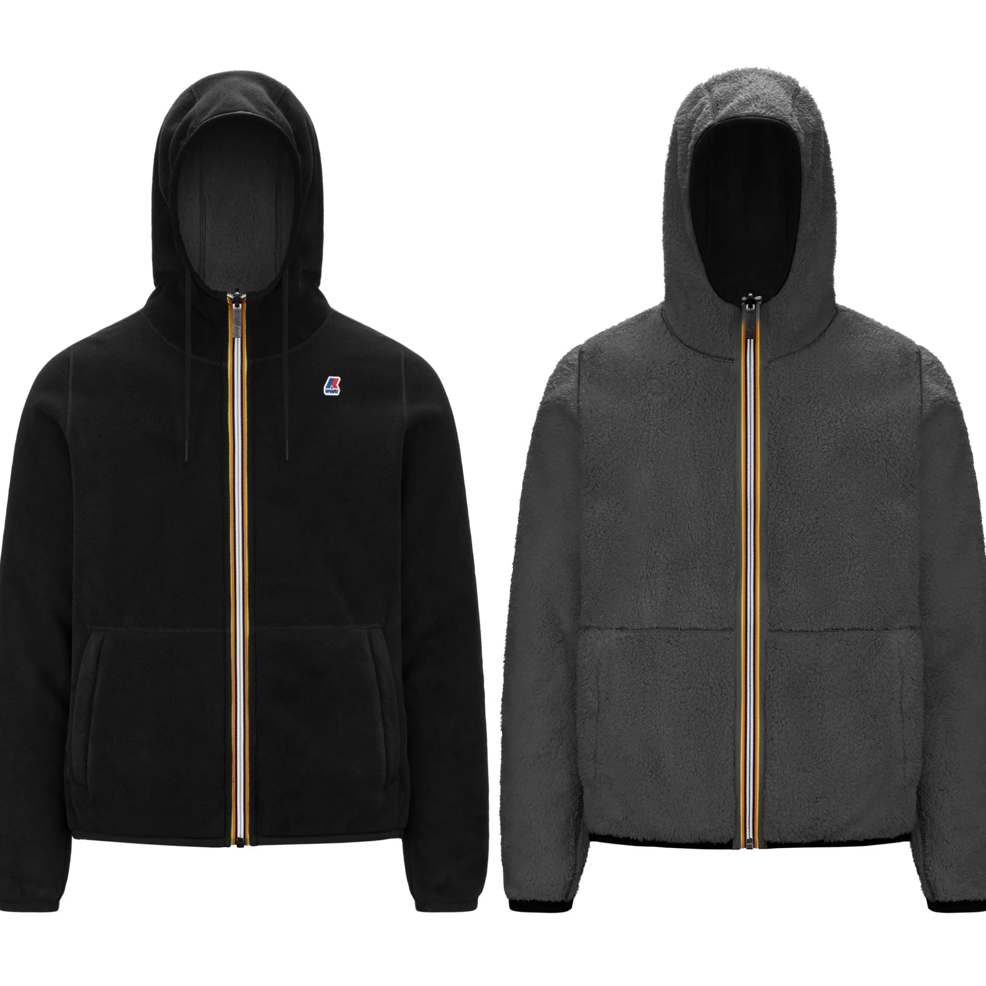 Uomo K-Way Felpe|Felpe^JACQUES POLAR REVERSIBLE