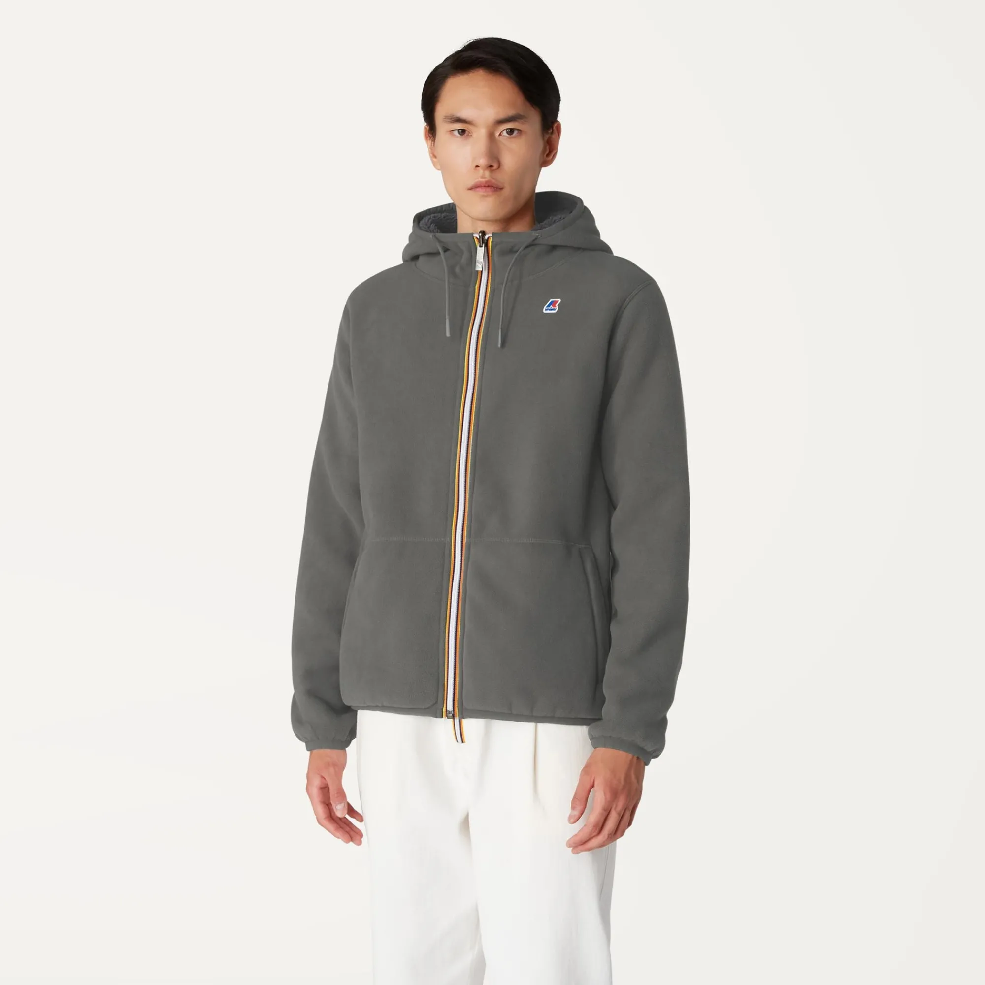 Uomo K-Way Felpe^JACQUES POLAR REVERSIBLE