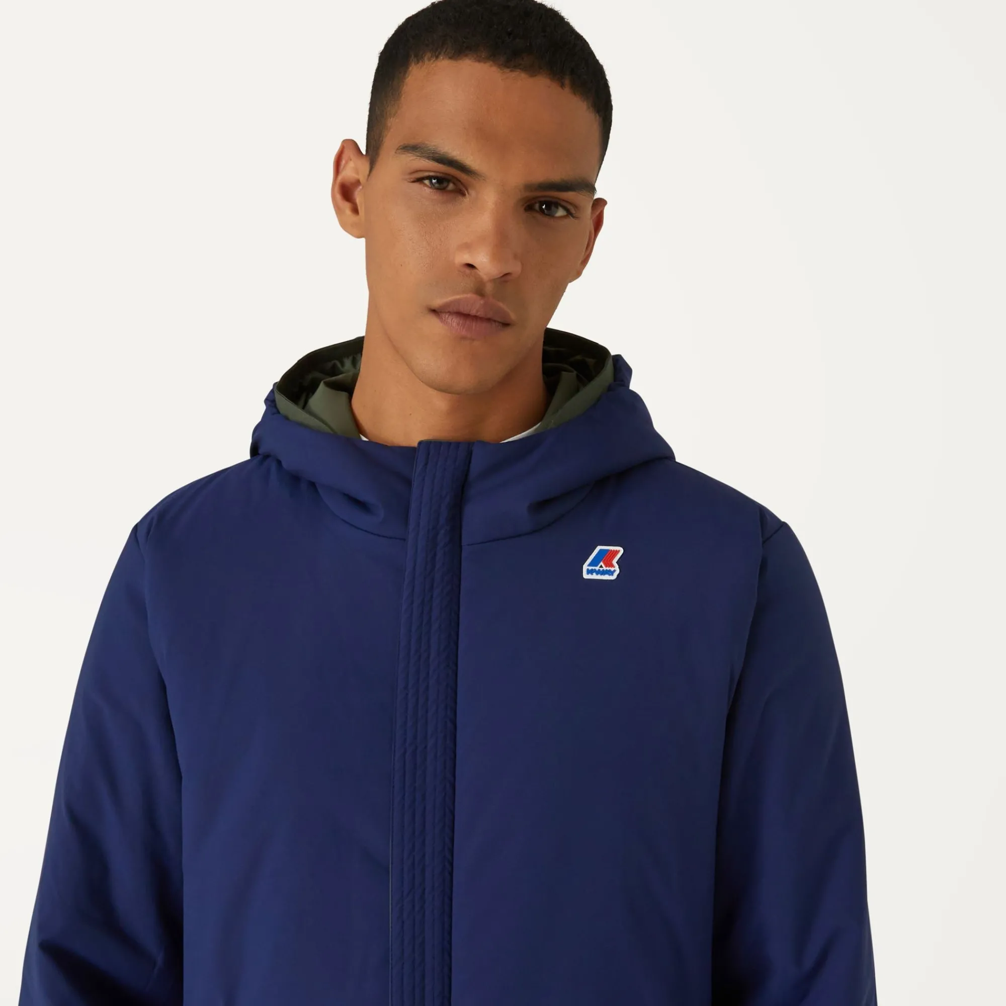 Uomo K-Way Giacche Corte^JACQUES WARM REVERSIBLE