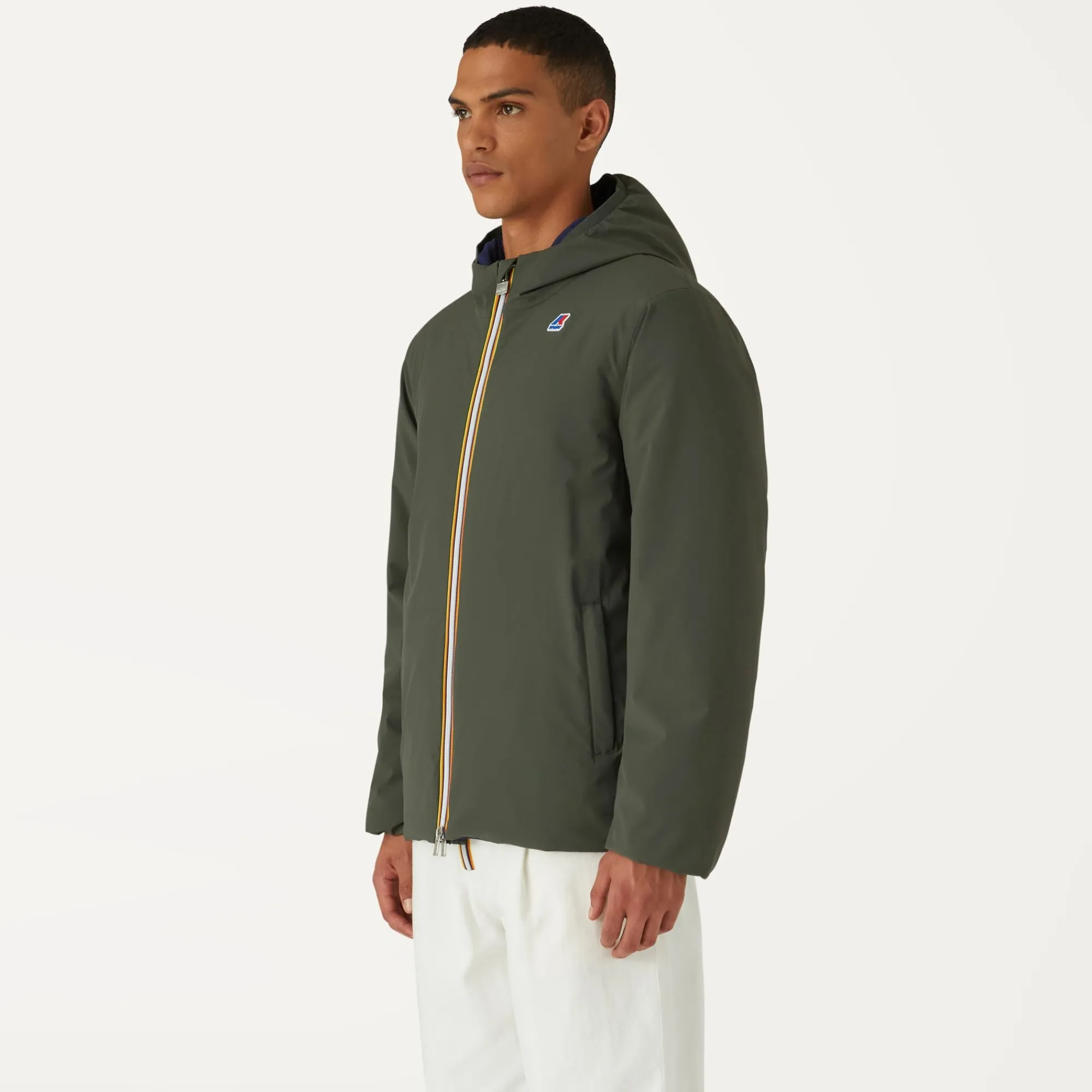 Uomo K-Way Giacche Corte^JACQUES WARM REVERSIBLE
