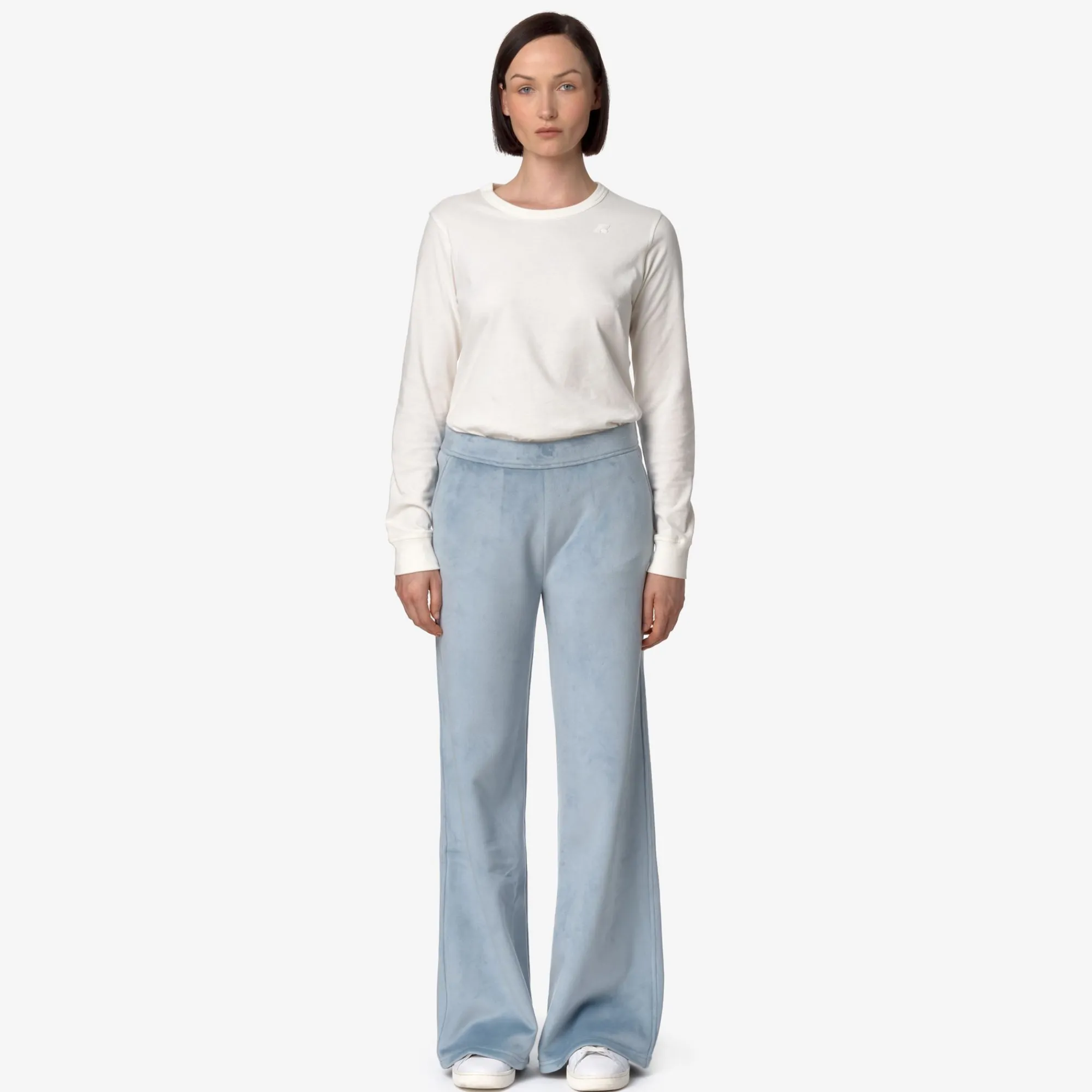 Donna K-Way Pantaloni^JENNY VELOUR POLAR