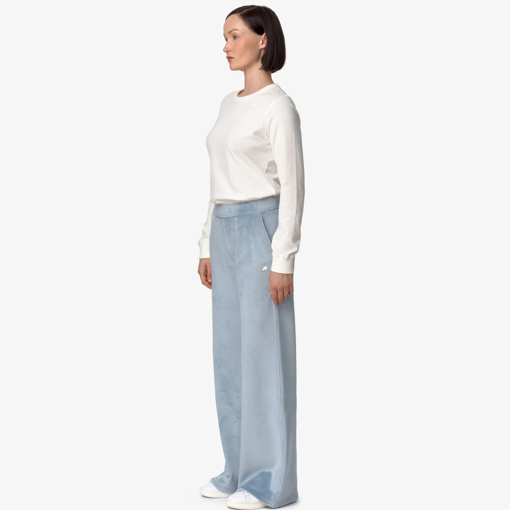 Donna K-Way Pantaloni^JENNY VELOUR POLAR