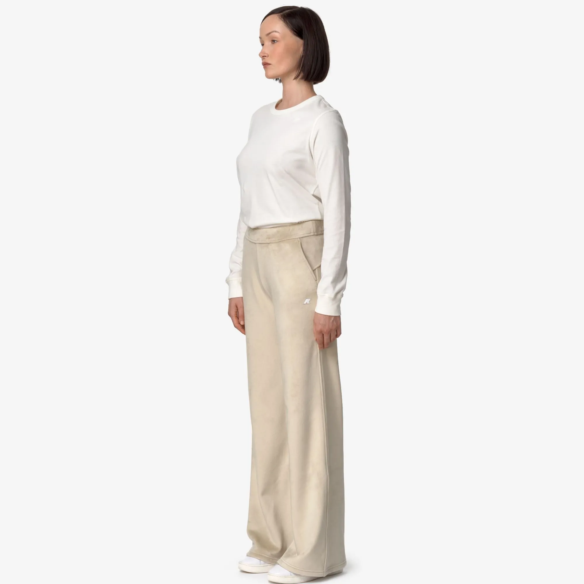 Donna K-Way Pantaloni^JENNY VELOUR POLAR