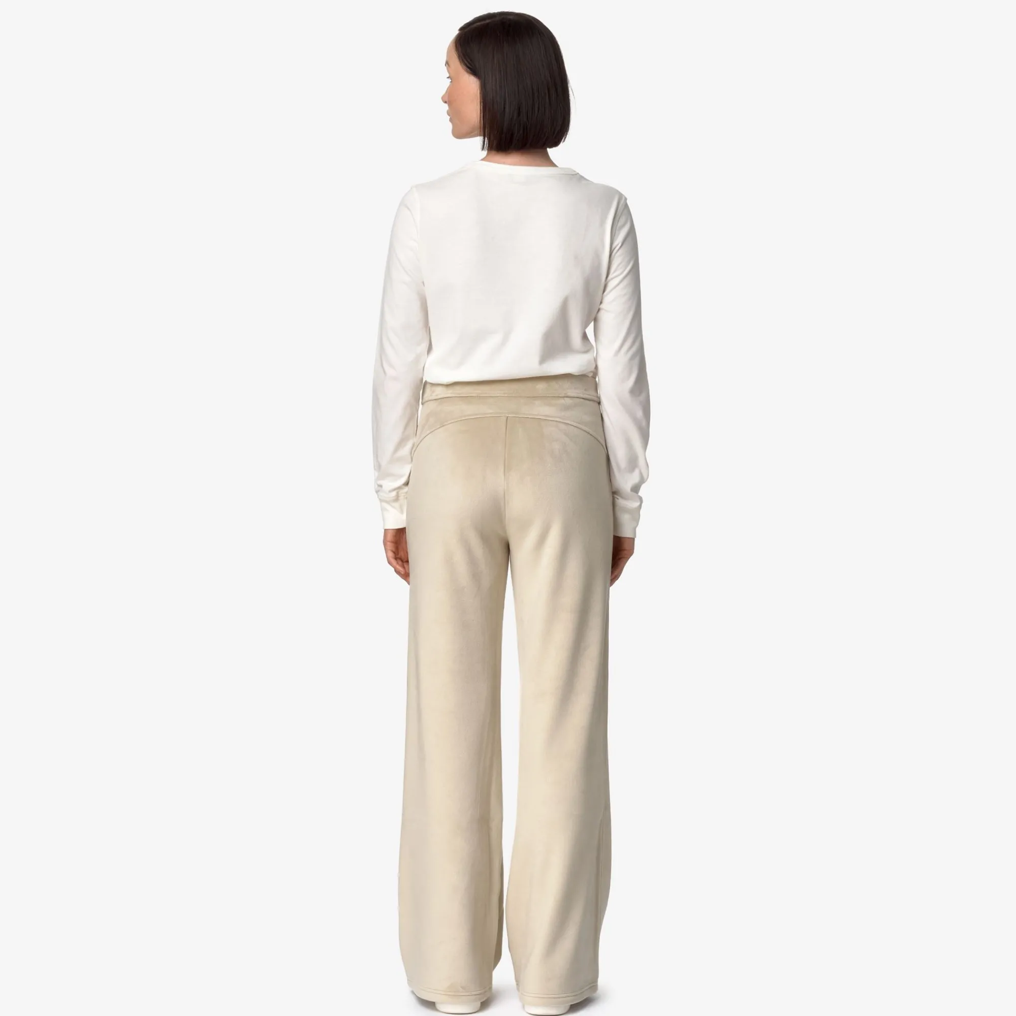 Donna K-Way Pantaloni^JENNY VELOUR POLAR