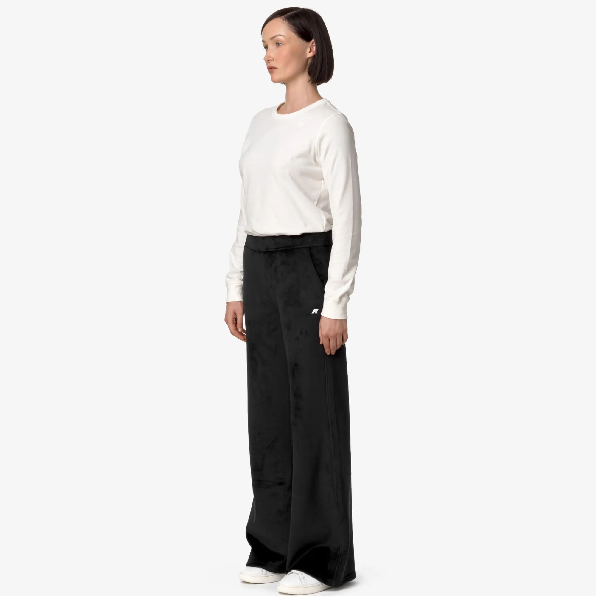 Donna K-Way Pantaloni^JENNY VELOUR POLAR
