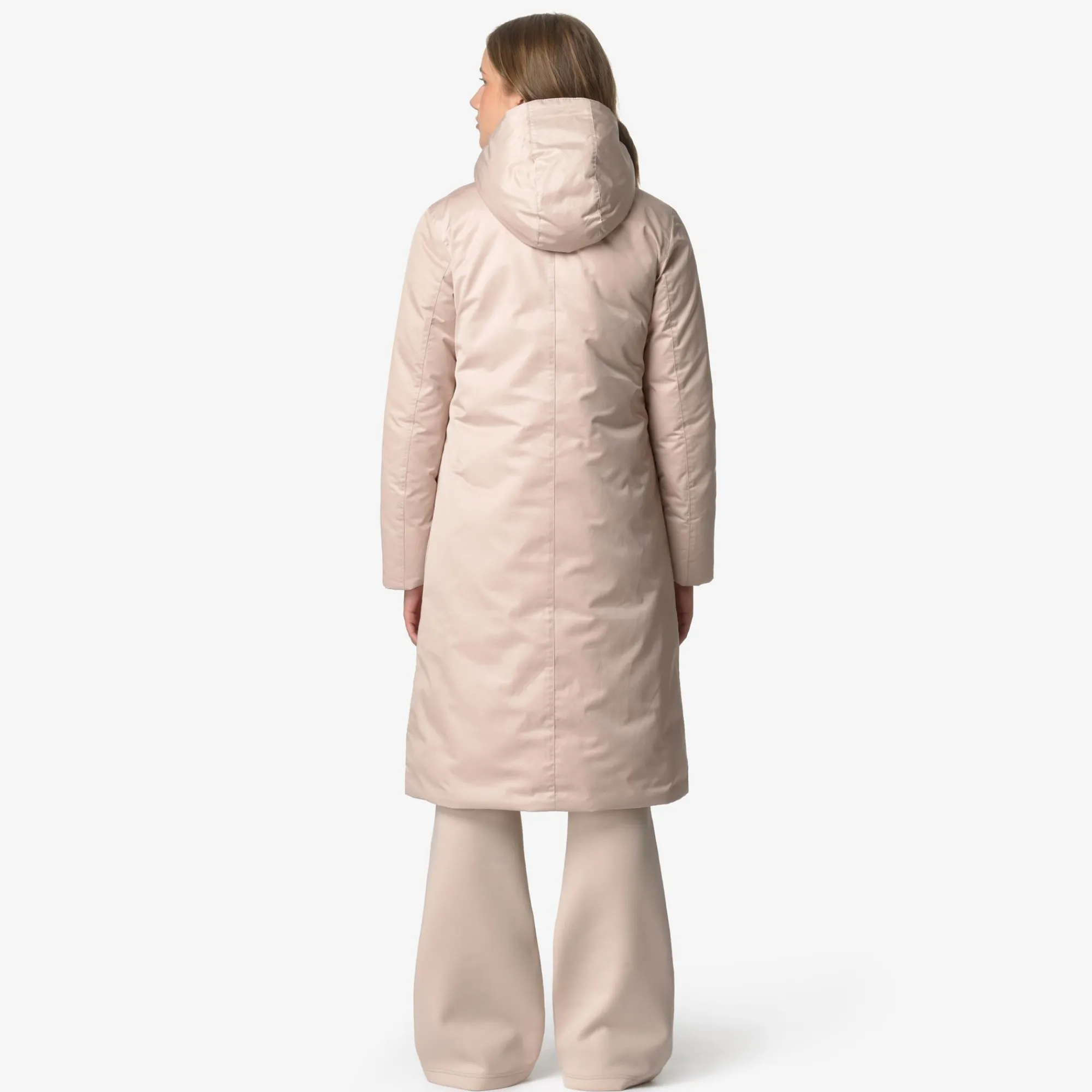 Donna K-Way Piumini E Giacche Lunghe^KALISI SATIN THERMO