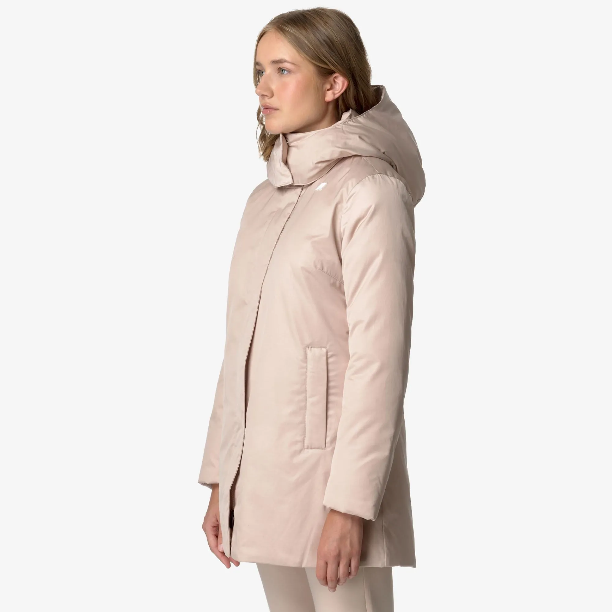 Donna K-Way Piumini E Giacche Lunghe^KALUA SATIN THERMO