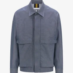 Uomo K-Way Giacche Corte^KAYEL CHAMBRAY 3L