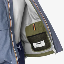 Uomo K-Way Giacche Corte^KAYEL CHAMBRAY 3L