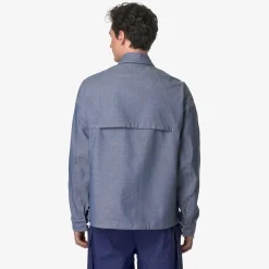 Uomo K-Way Giacche Corte^KAYEL CHAMBRAY 3L