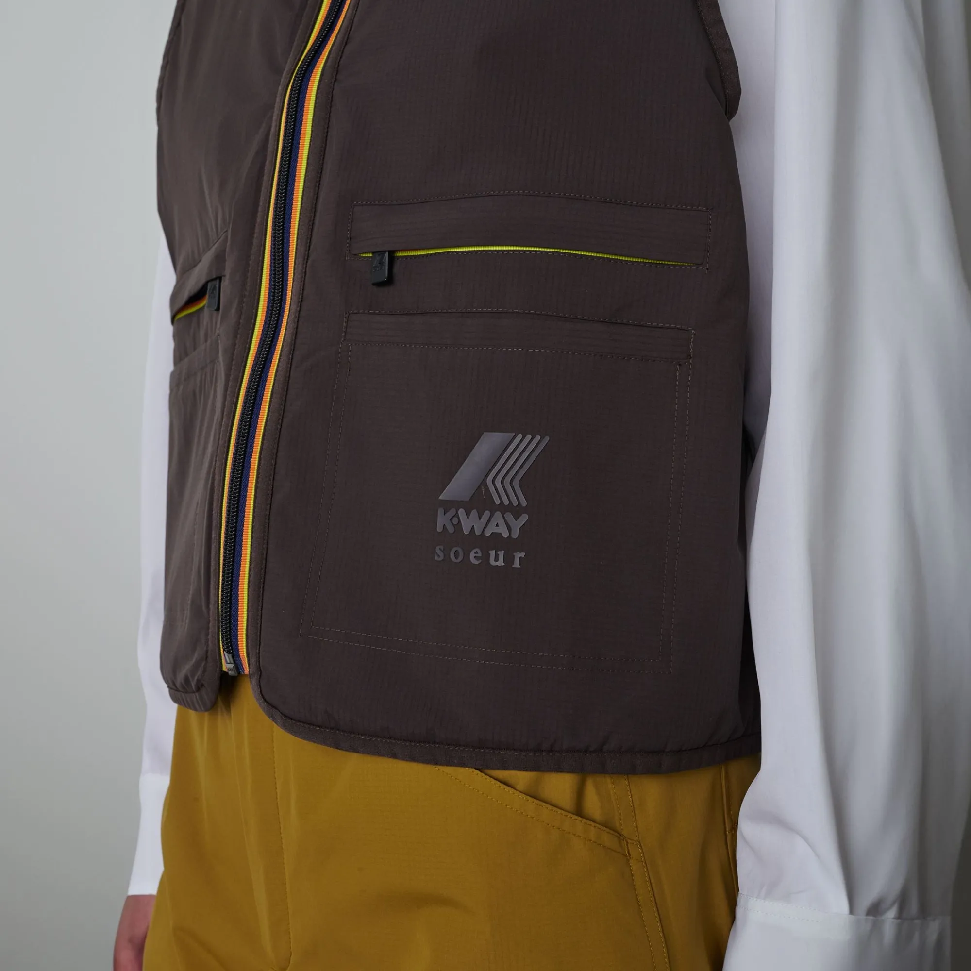 Donna K-Way Gilet^LE VRAI 2.1 AMIABLE LARZAC SOEUR