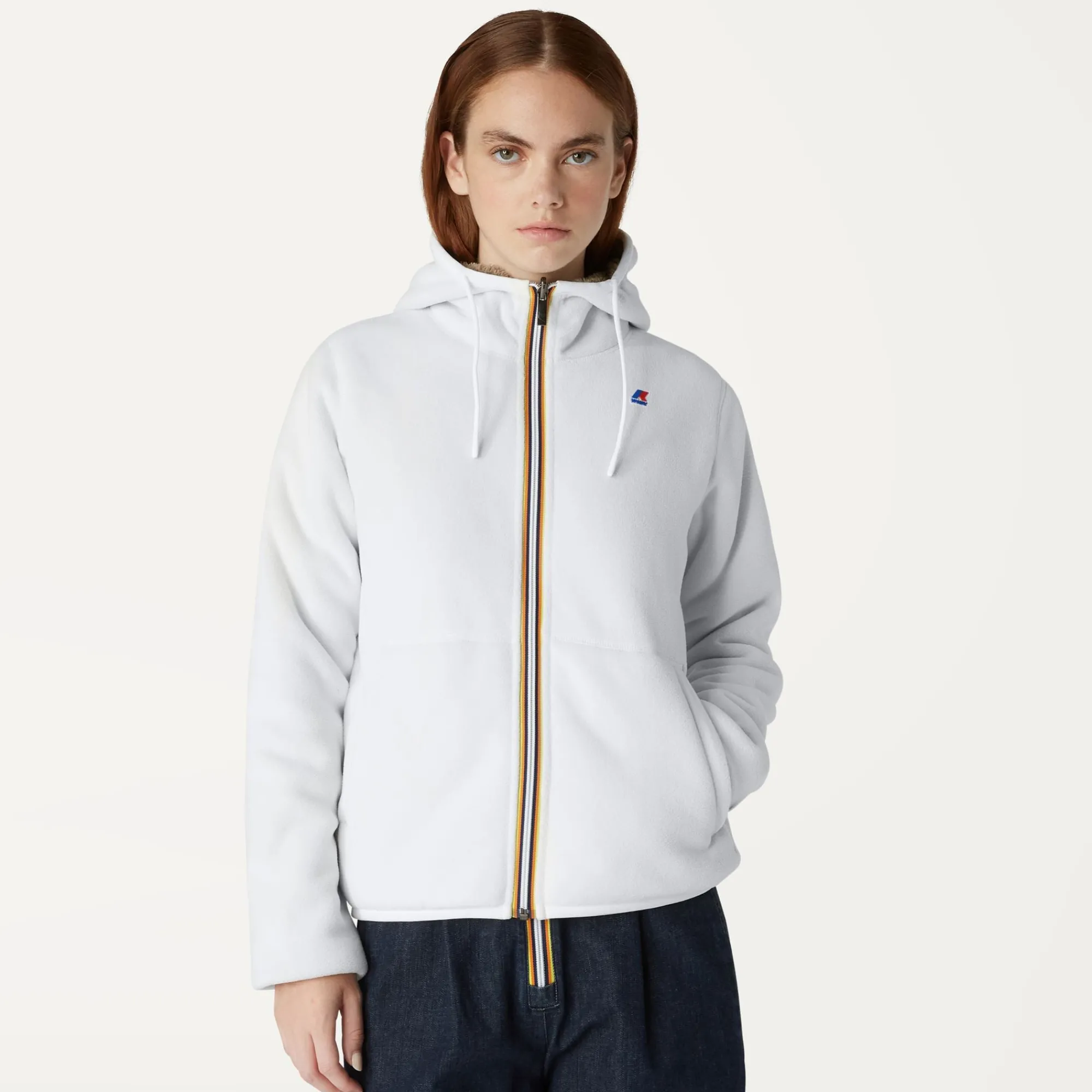 Donna K-Way Felpe|Felpe^LILY POLAR REVERSIBLE