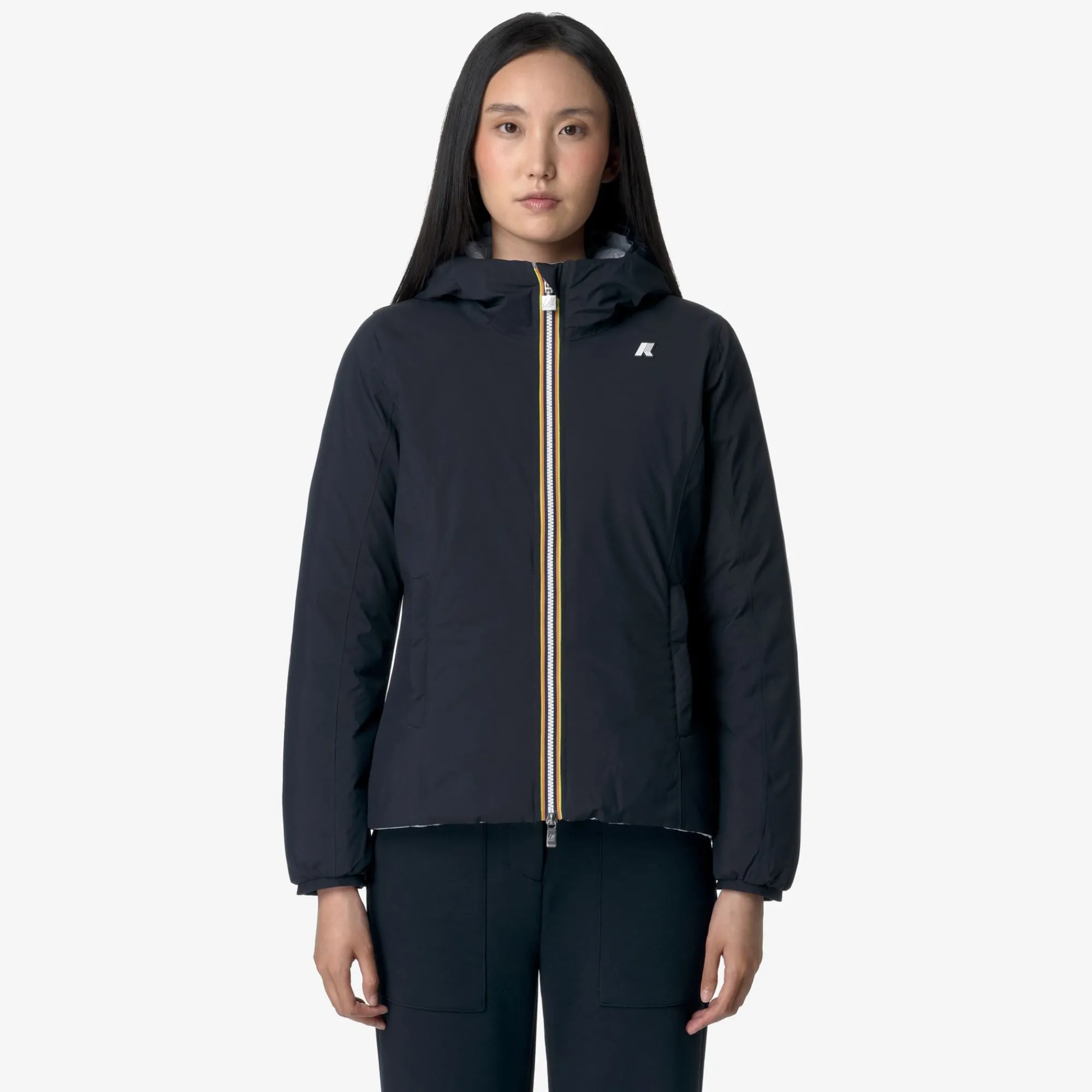 Donna K-Way Giacche Corte^LILY ST THERMO REVERSIBLE