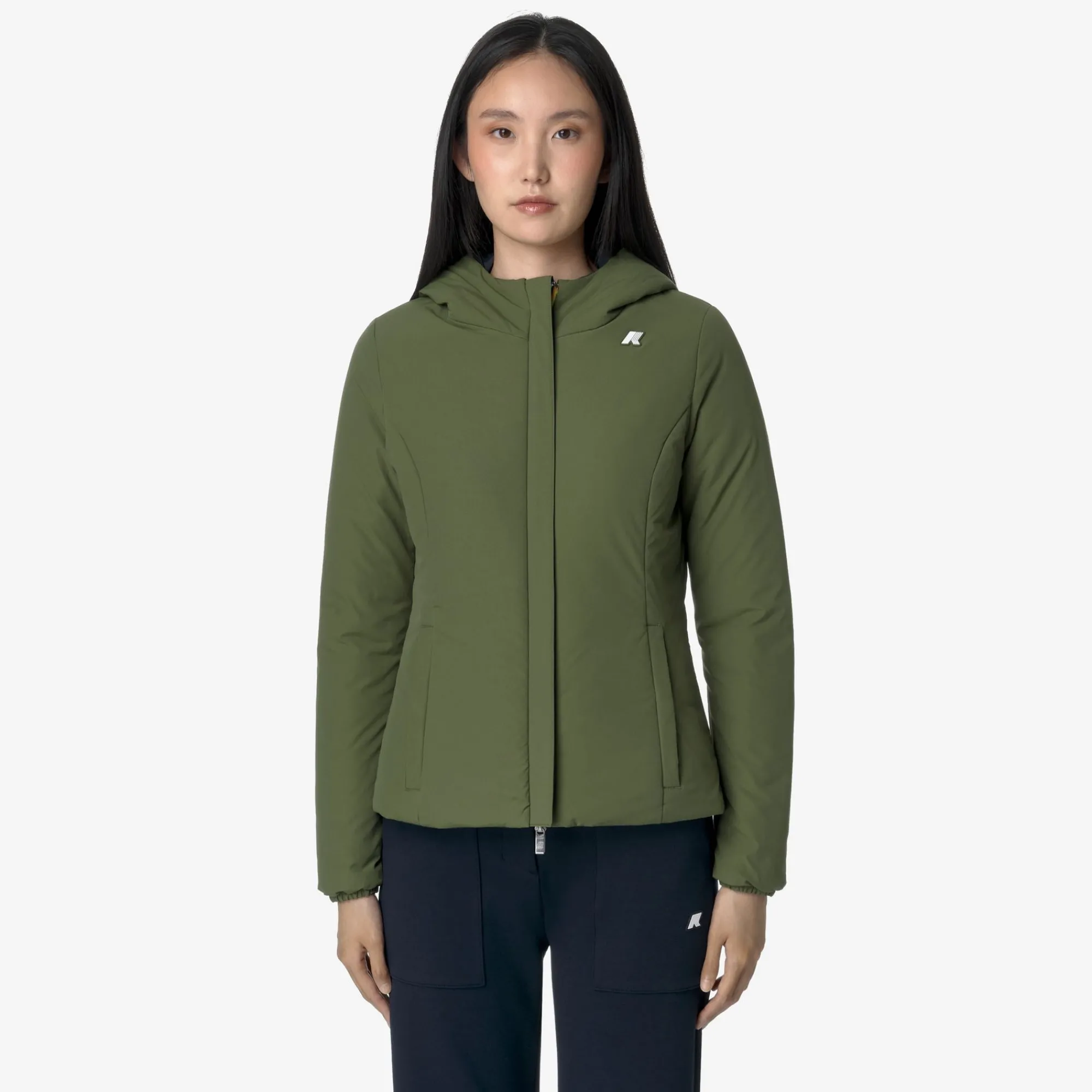 Donna K-Way Giacche Corte^LILY ST WARM REVERSIBLE