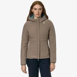 Donna K-Way Giacche Corte^LILY ST WARM REVERSIBLE