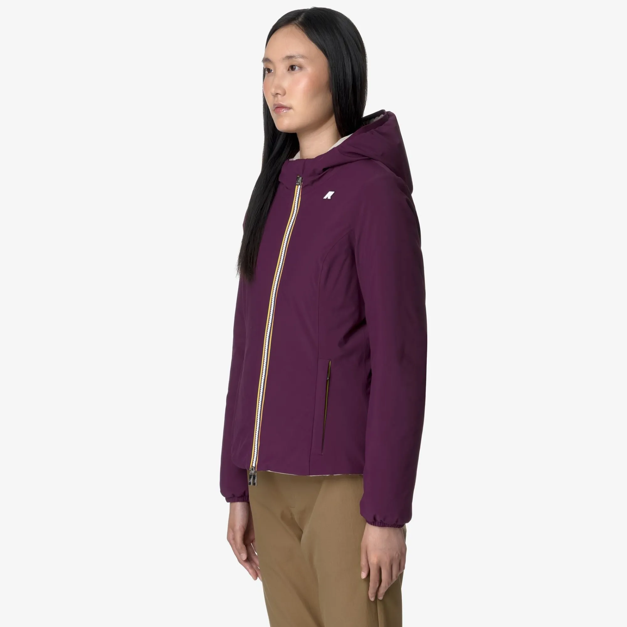 Donna K-Way Giacche Corte^LILY ST WARM REVERSIBLE