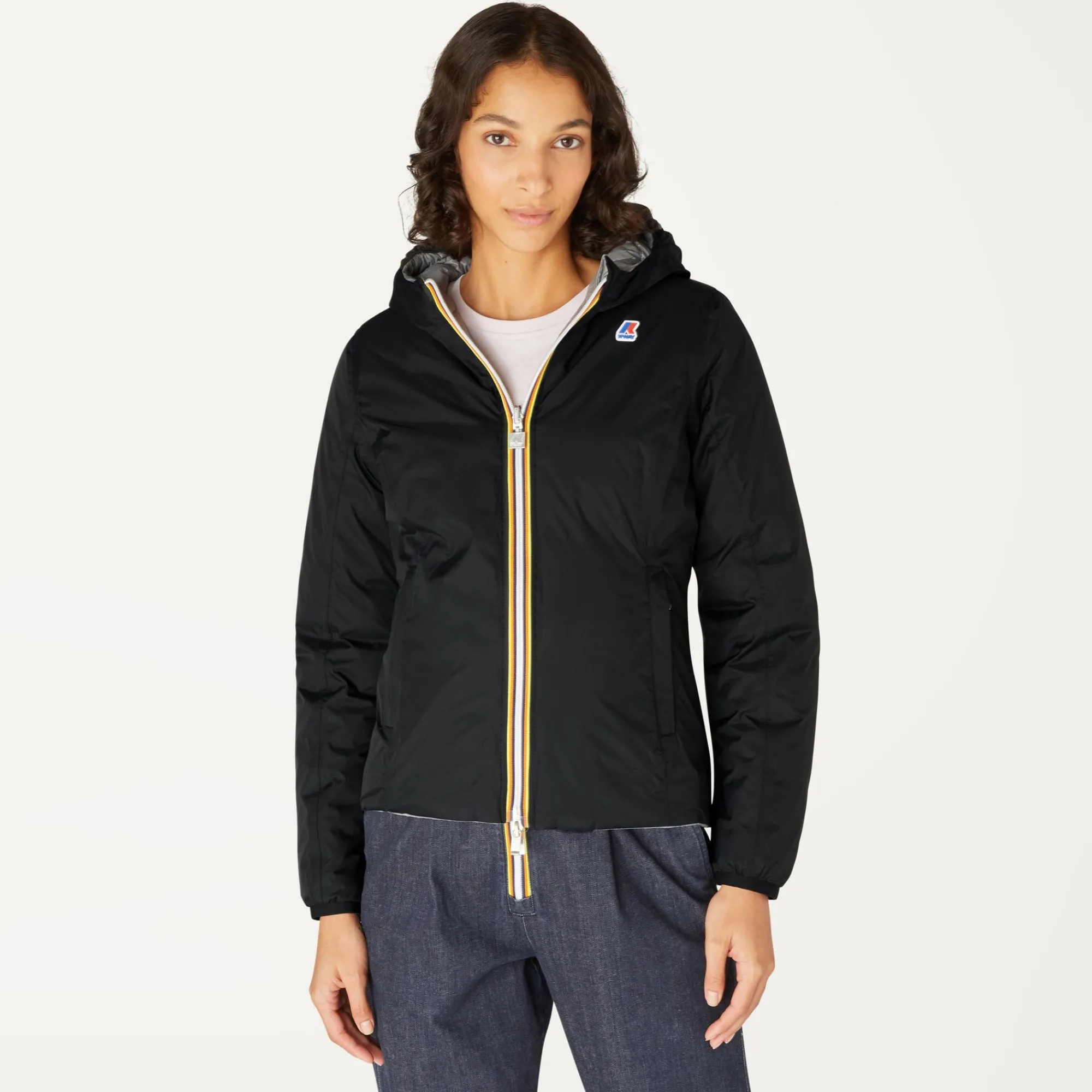 Donna K-Way Giacche Corte^LILY THERMO PLUS.2 REVERSIBLE