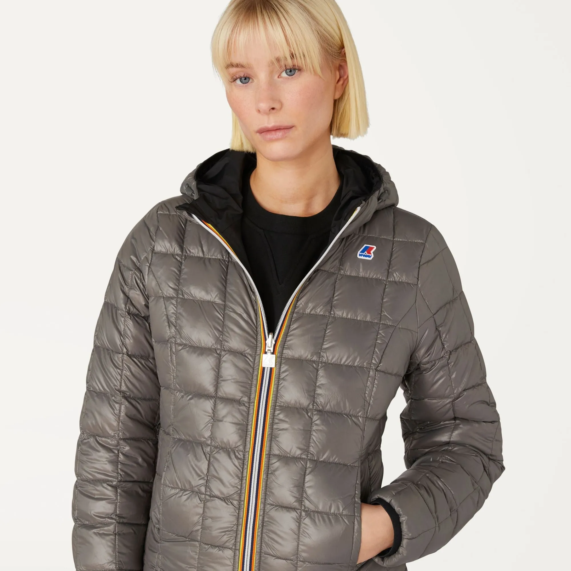 Donna K-Way Giacche Corte^LILY THERMO PLUS.2 REVERSIBLE