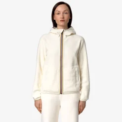 Donna K-Way Felpe^LILY VELOUR POLAR REVERSIBLE