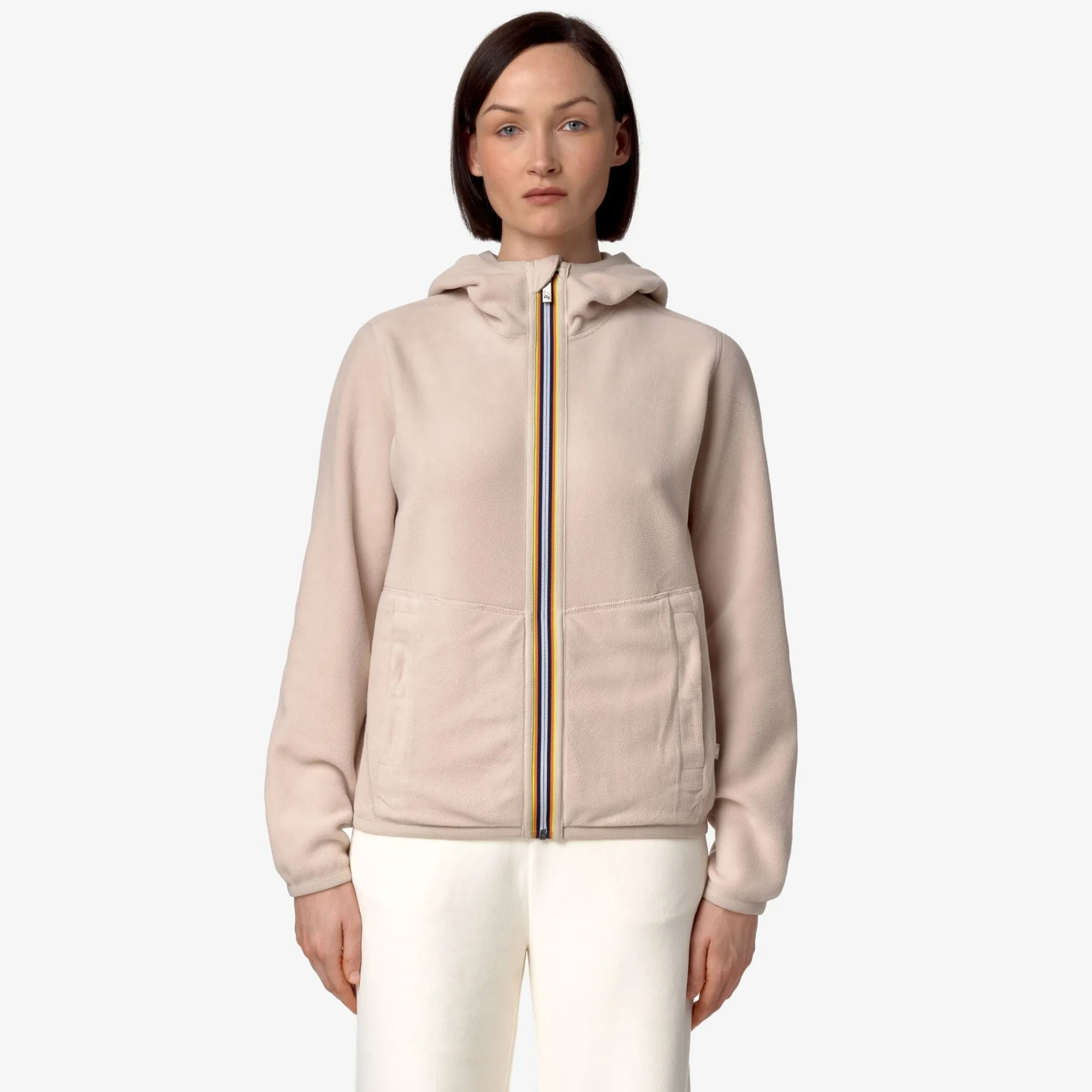 Donna K-Way Felpe^LILY VELOUR POLAR REVERSIBLE