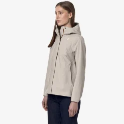 Donna K-Way Piumini E Giacche Lunghe^MADALINA BONDED JERSEY