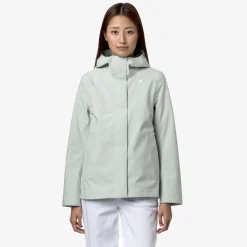 Donna K-Way Piumini E Giacche Lunghe^MADALINA BONDED JERSEY