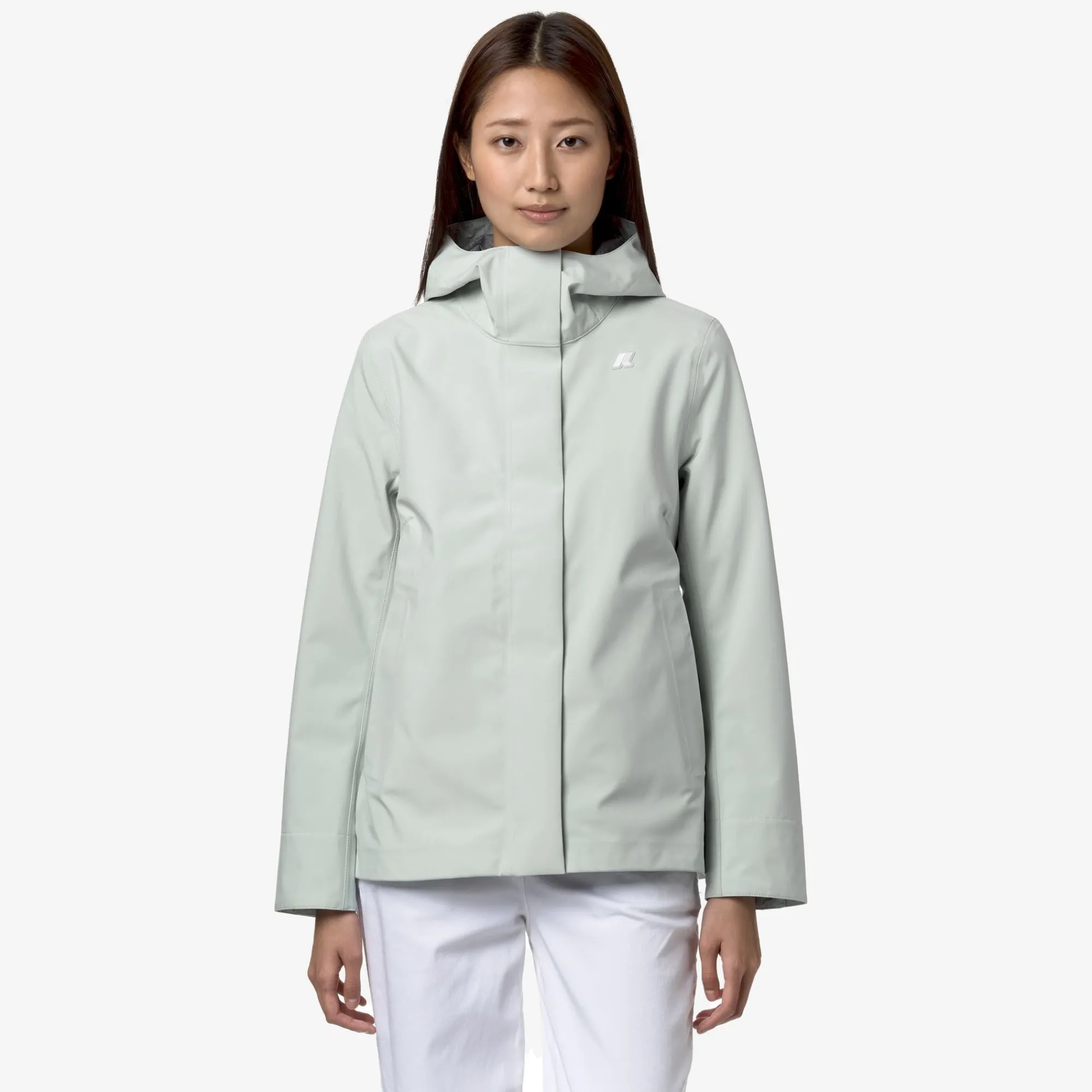 Donna K-Way Piumini E Giacche Lunghe^MADALINA BONDED JERSEY