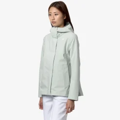 Donna K-Way Piumini E Giacche Lunghe^MADALINA BONDED JERSEY
