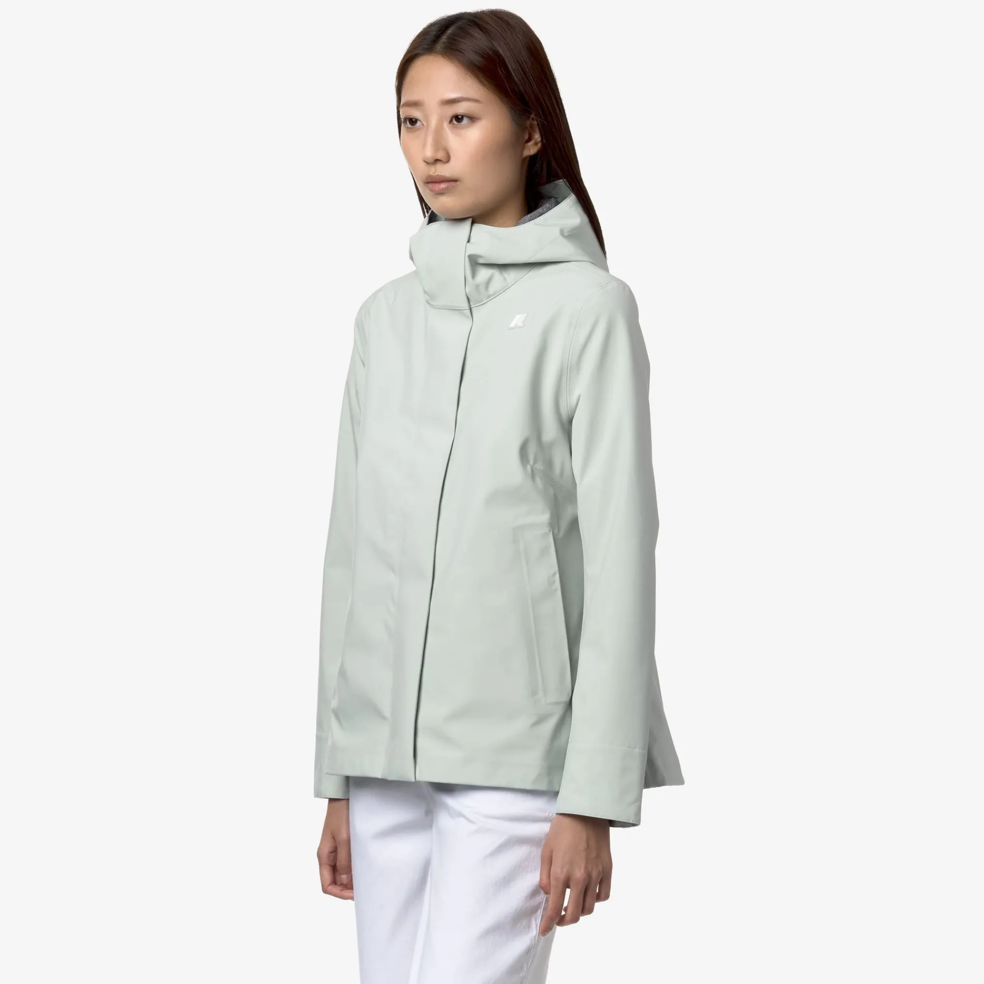 Donna K-Way Piumini E Giacche Lunghe^MADALINA BONDED JERSEY