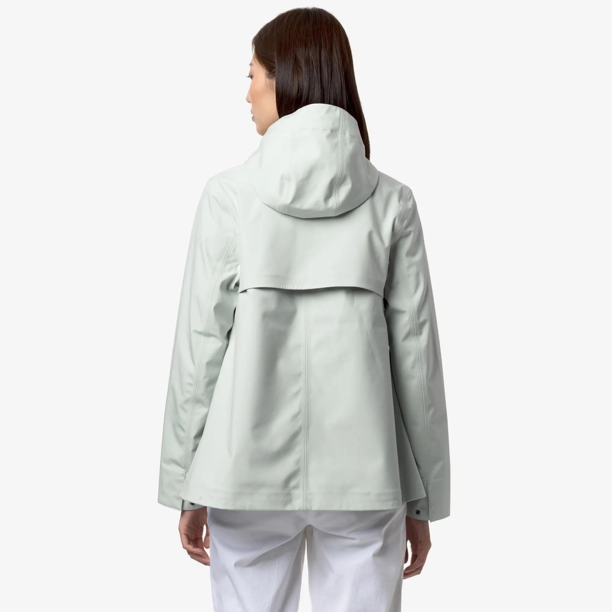 Donna K-Way Piumini E Giacche Lunghe^MADALINA BONDED JERSEY