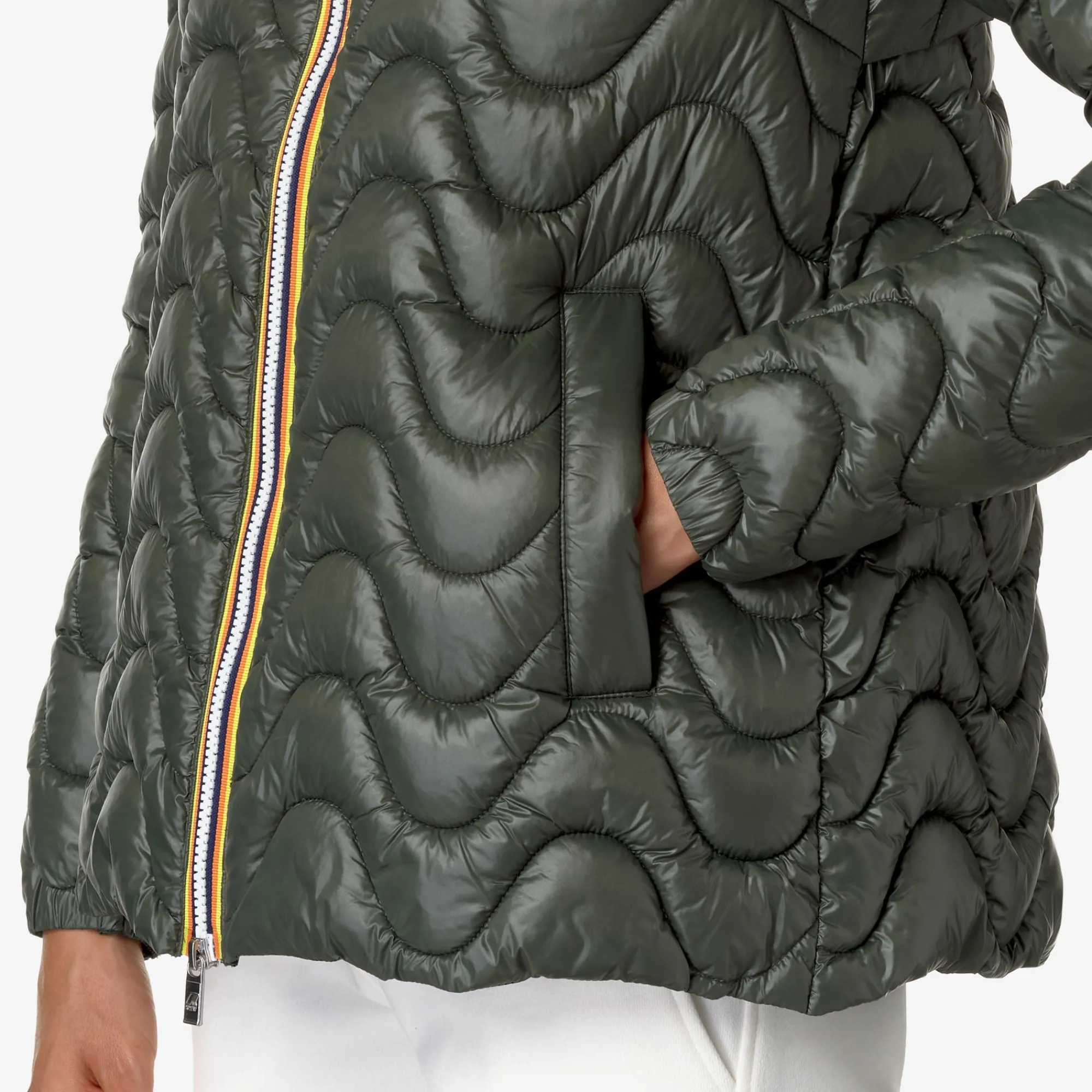 Donna K-Way Piumini E Giacche Lunghe^MADLAINE QUILTED WARM