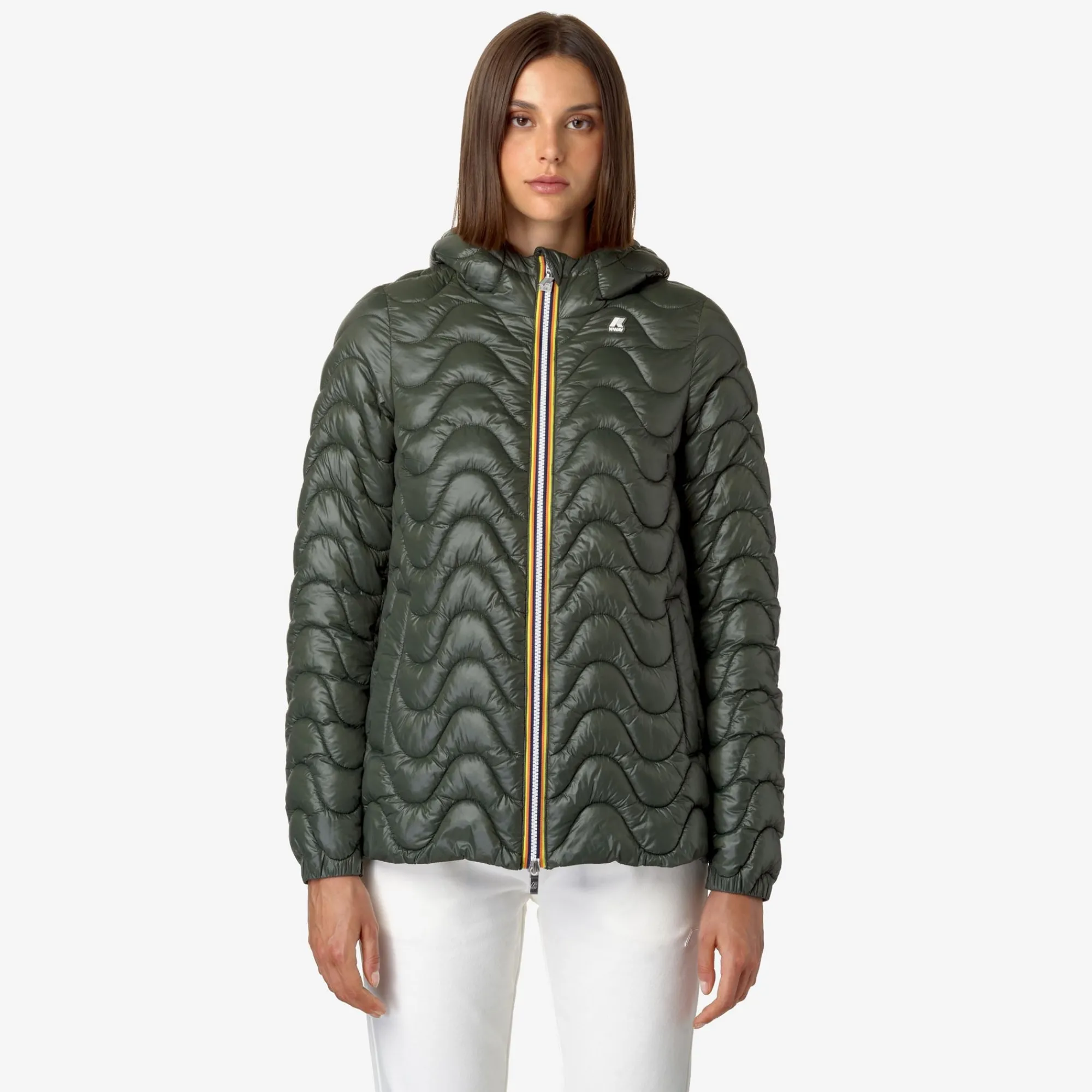 Donna K-Way Piumini E Giacche Lunghe^MADLAINE QUILTED WARM