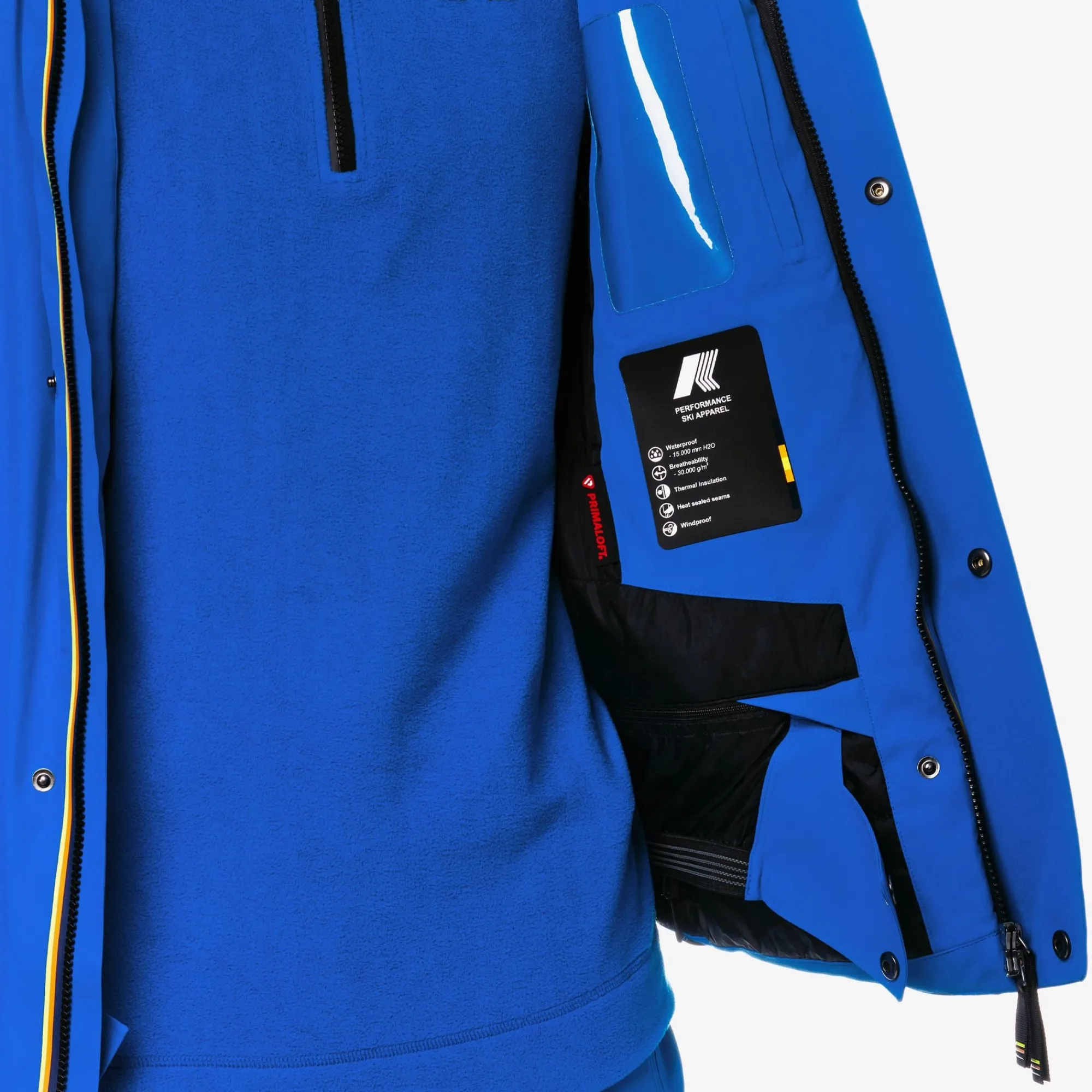 Uomo K-Way Piumini E Giacche Lunghe^MALAMOT 2 LAYERS