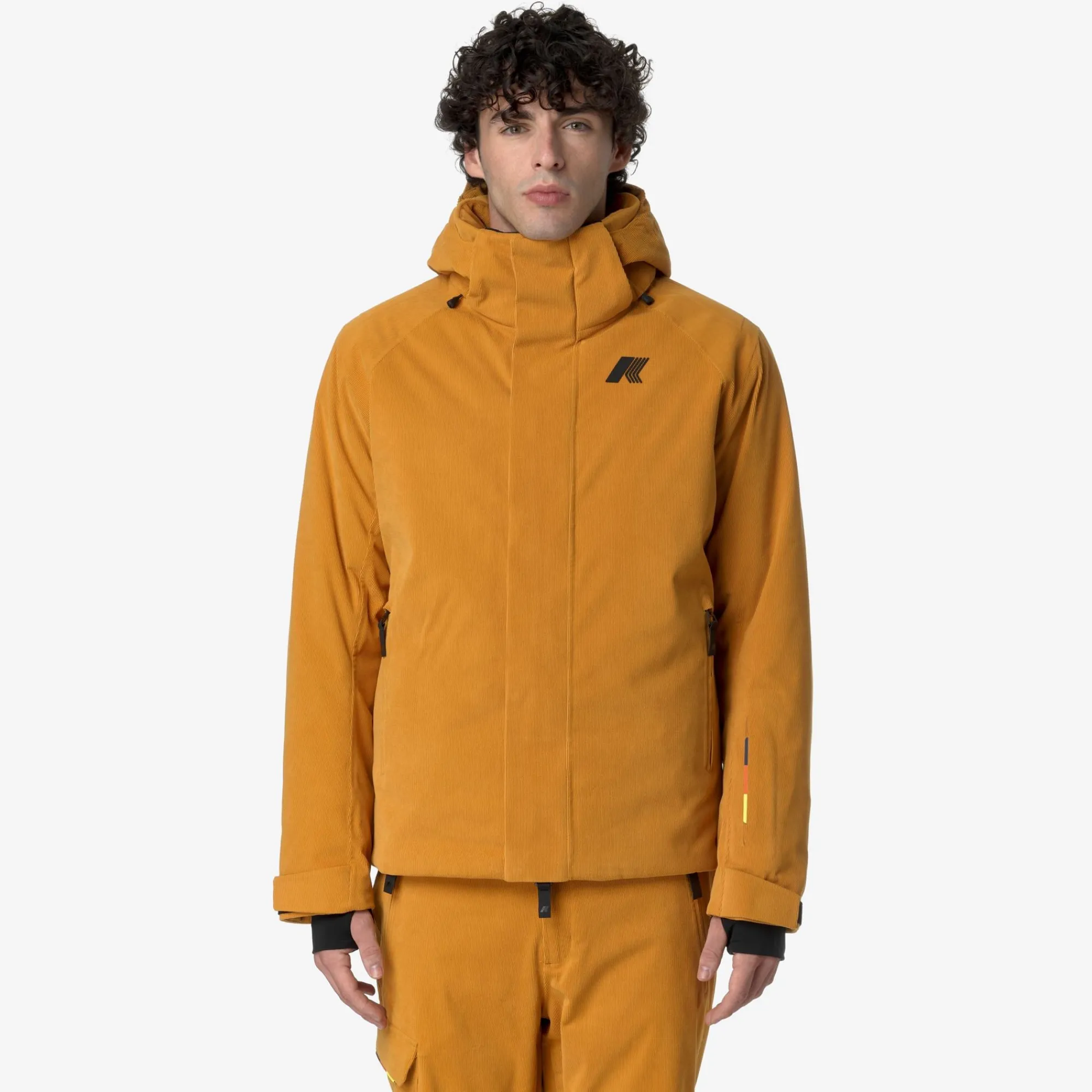 Uomo K-Way Piumini E Giacche Lunghe^MALAMOT CORDUROY