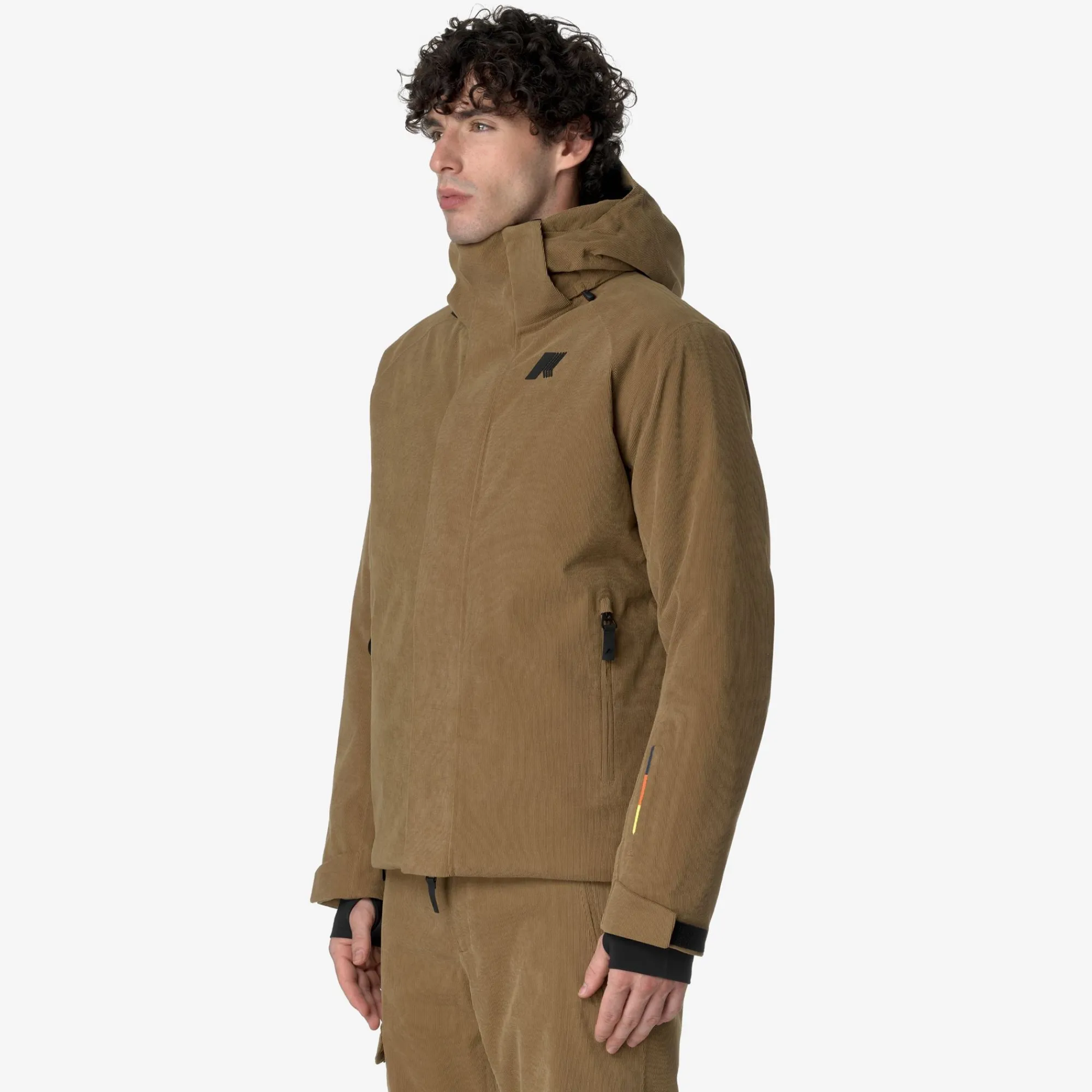 Uomo K-Way Piumini E Giacche Lunghe^MALAMOT CORDUROY